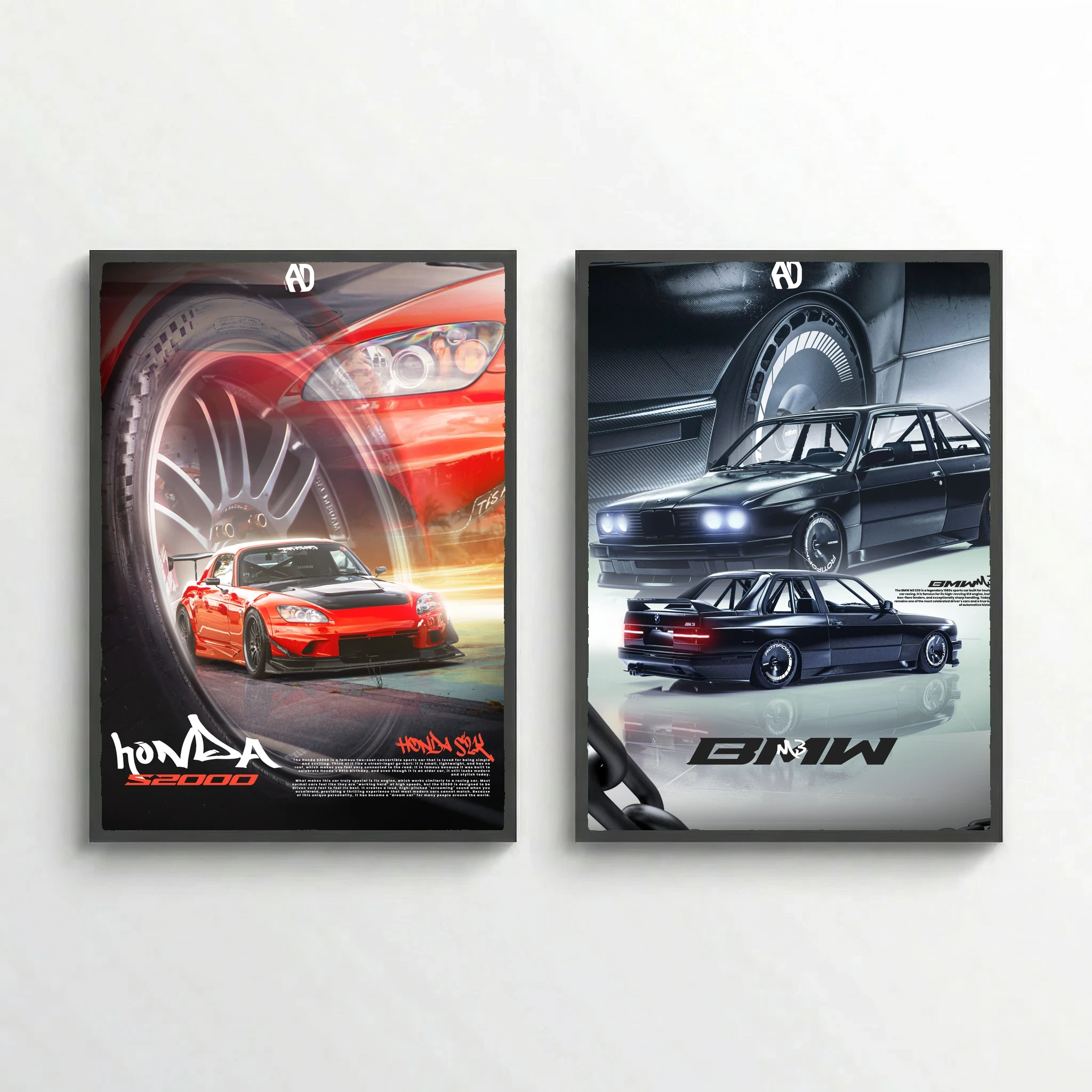 Cinematic Sports Car Poster