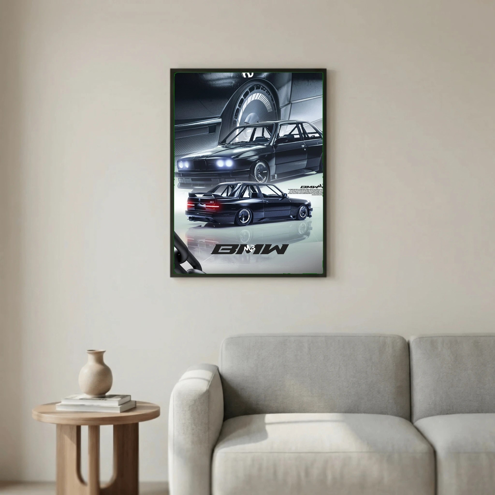 BMW M3 E30 Poster