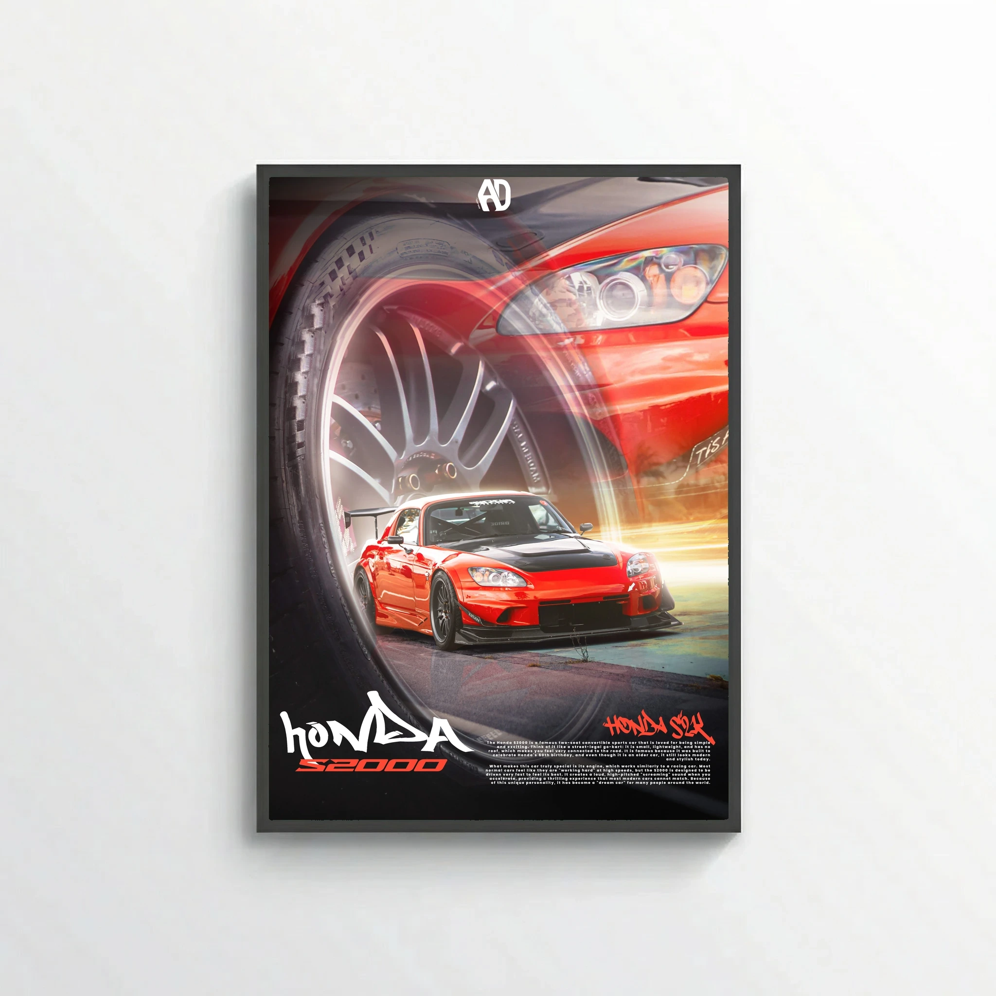 Honda S2000 Poster
