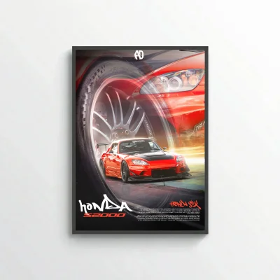 Honda S2000 Poster