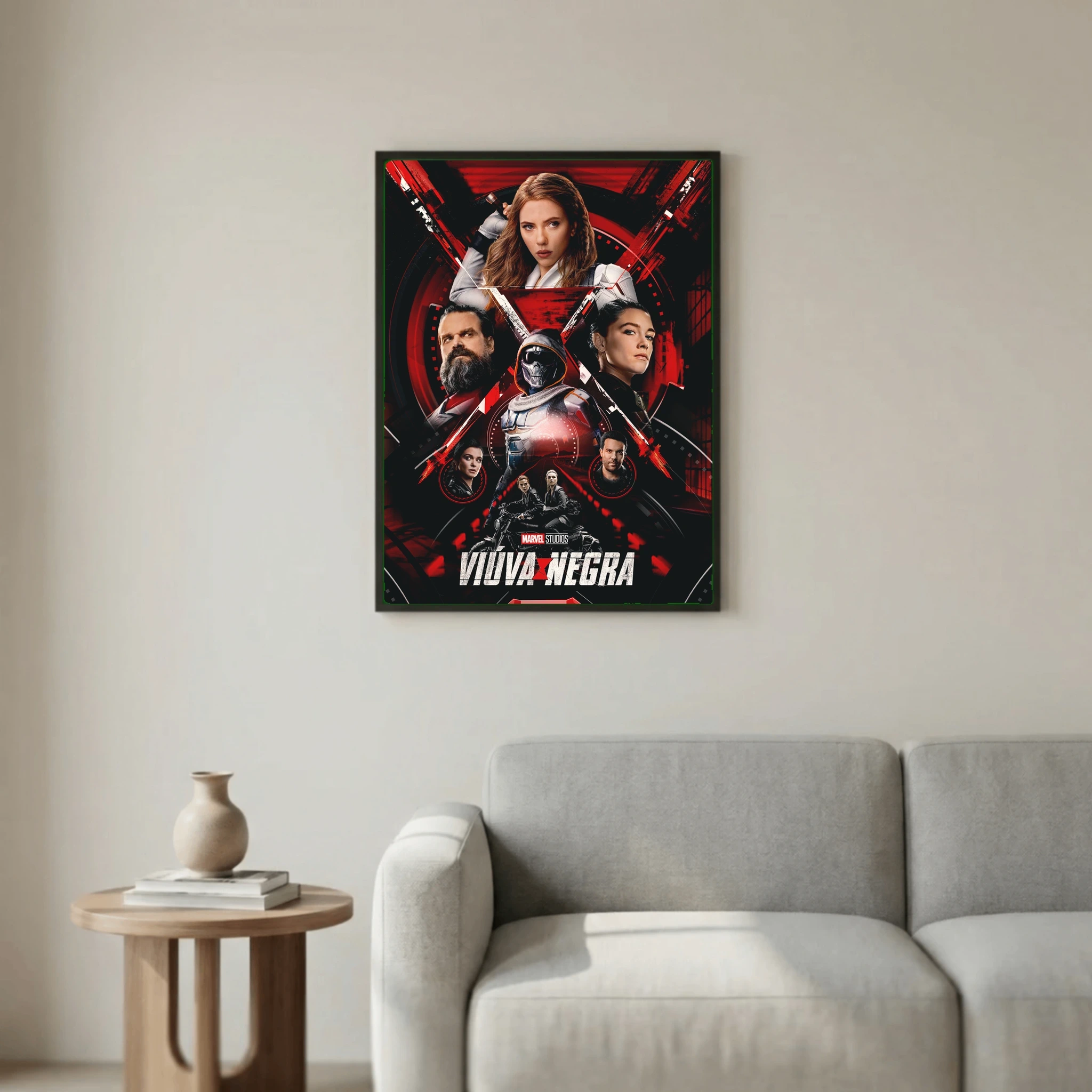 Explosive Black Widow Poster