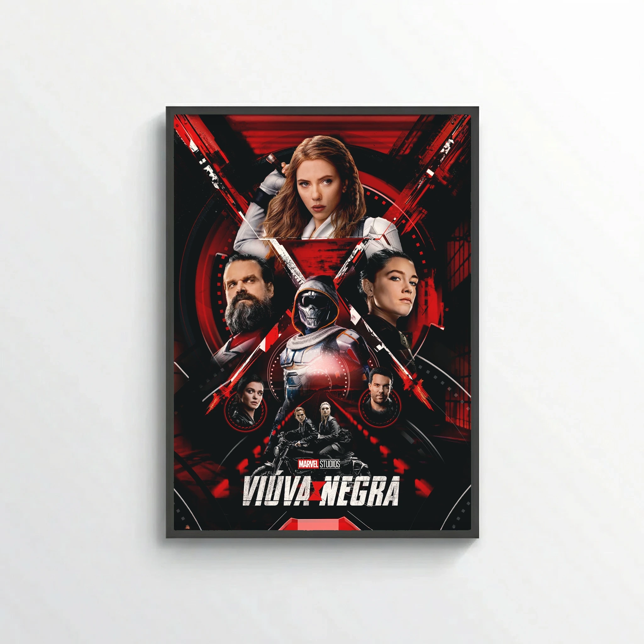 Explosive Black Widow Poster