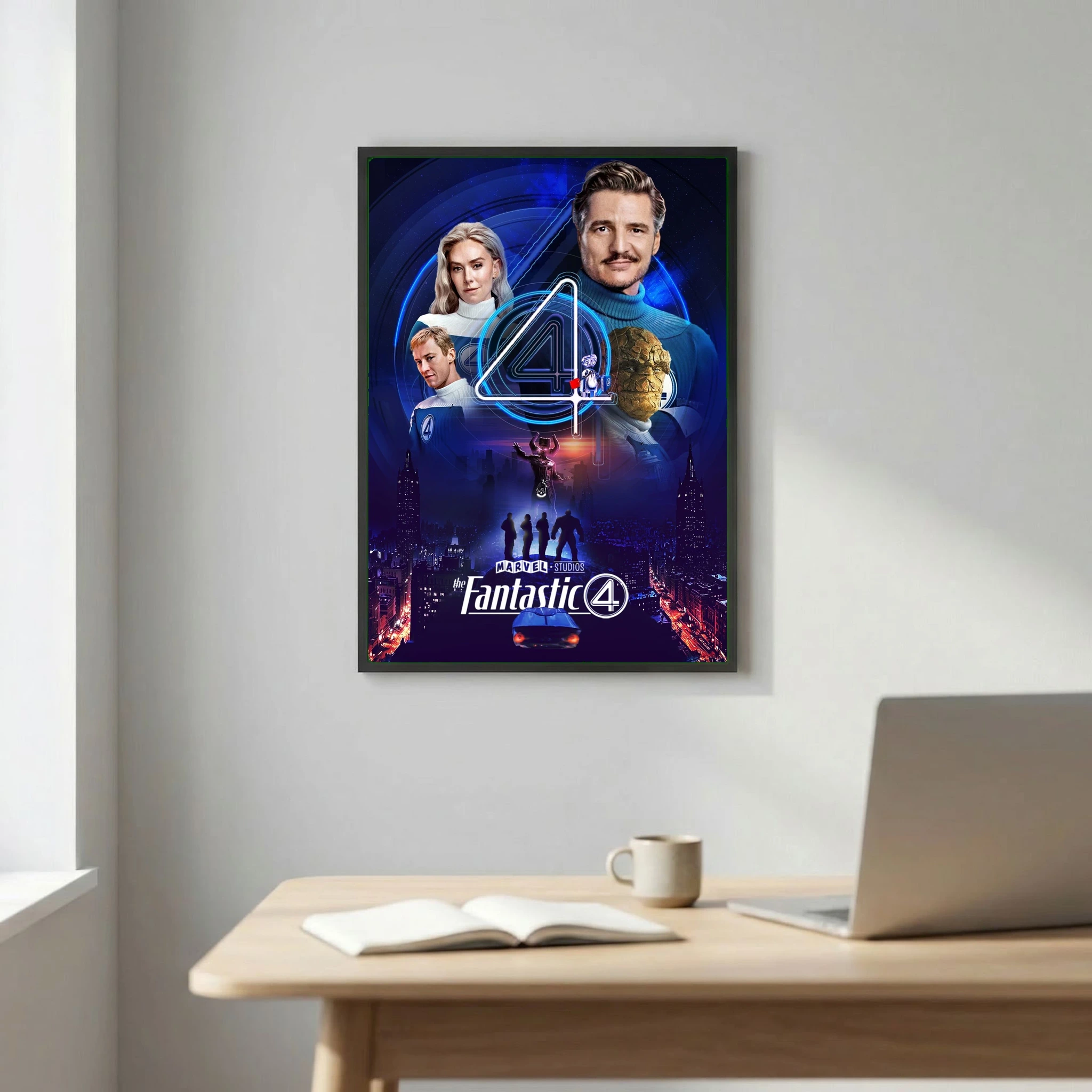 Epic Fantastic Four Poster: Heroes vs. Galactus