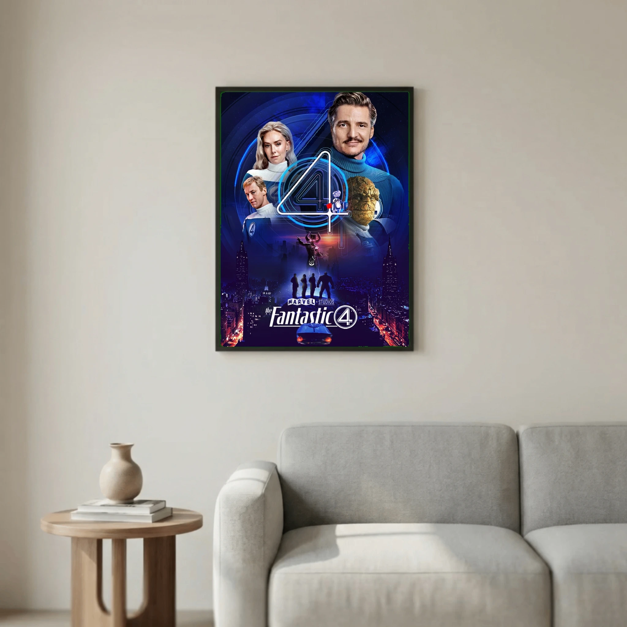 Epic Fantastic Four Poster: Heroes vs. Galactus