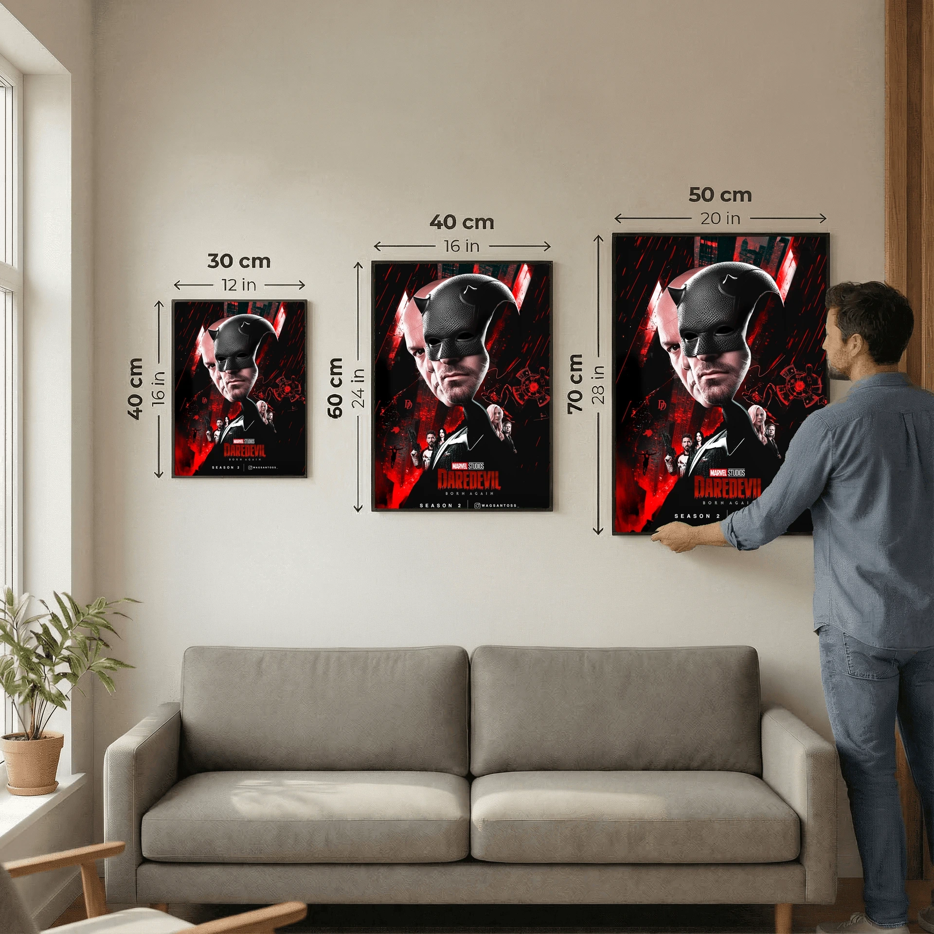 DAREDEVIL: BORN AGAIN — COLLECTIBLE ART