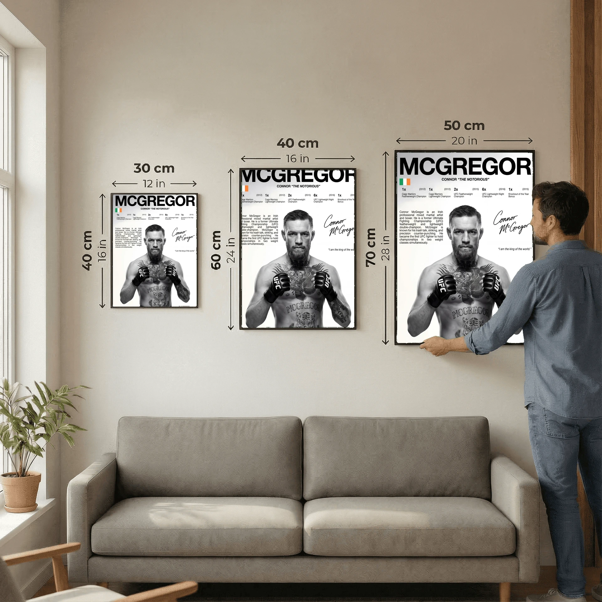 Conor McGregor MMA Poster