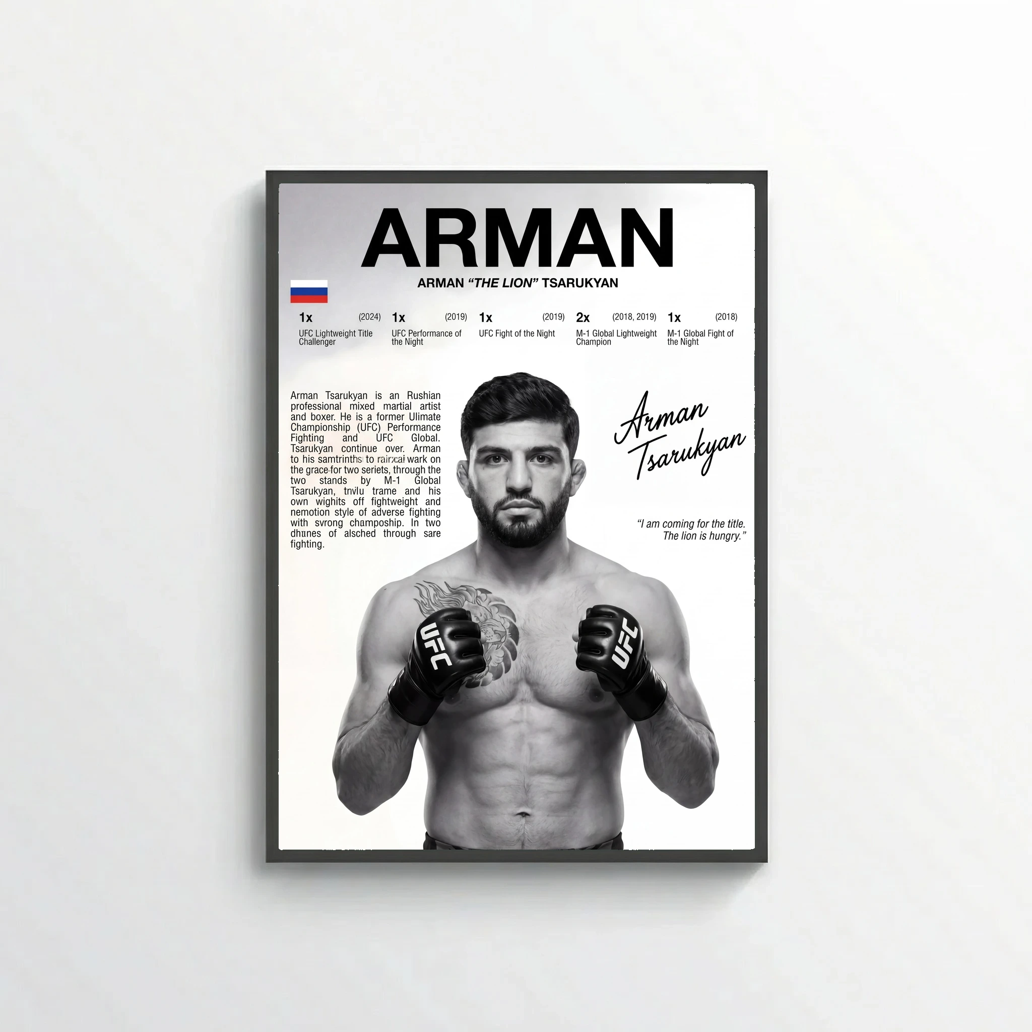 Arman Poster – Modern Abstract Wall Art Print