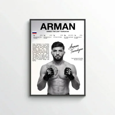 Arman Poster – Modern Abstract Wall Art Print