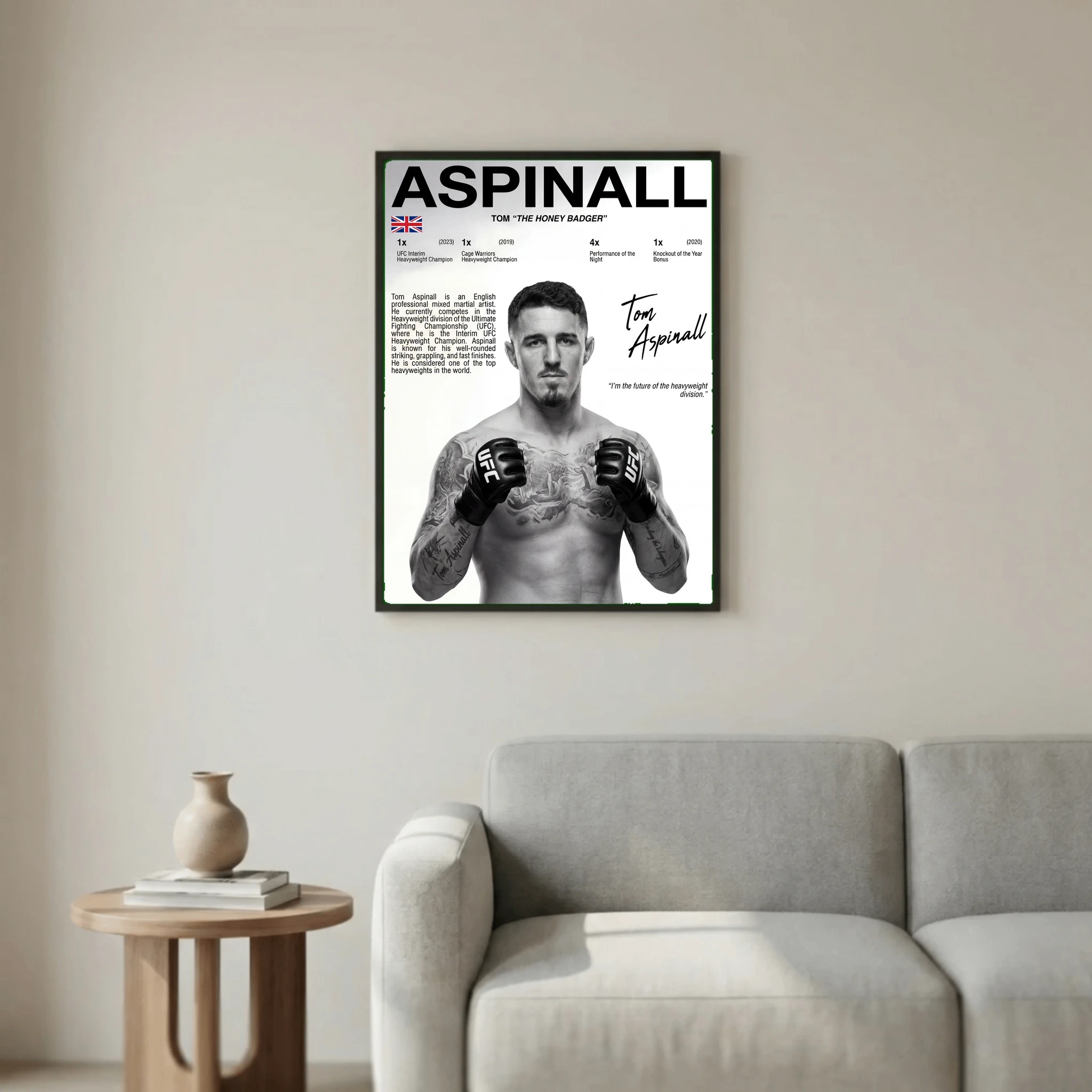 Aspinall Poster – Contemporary Minimalist Wall Art