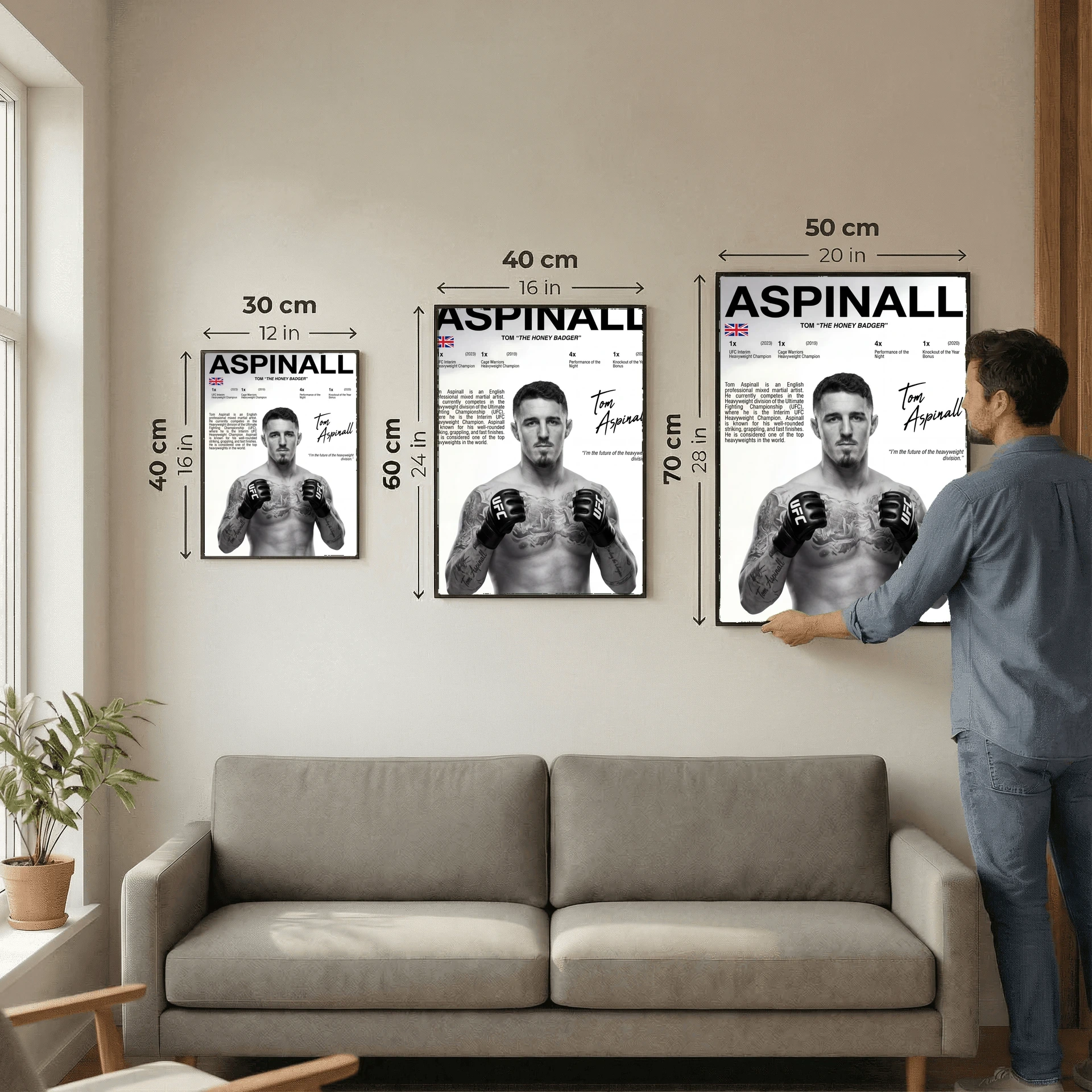 Aspinall Poster – Contemporary Minimalist Wall Art