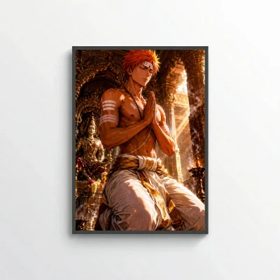 Ichigo in Vedic temple