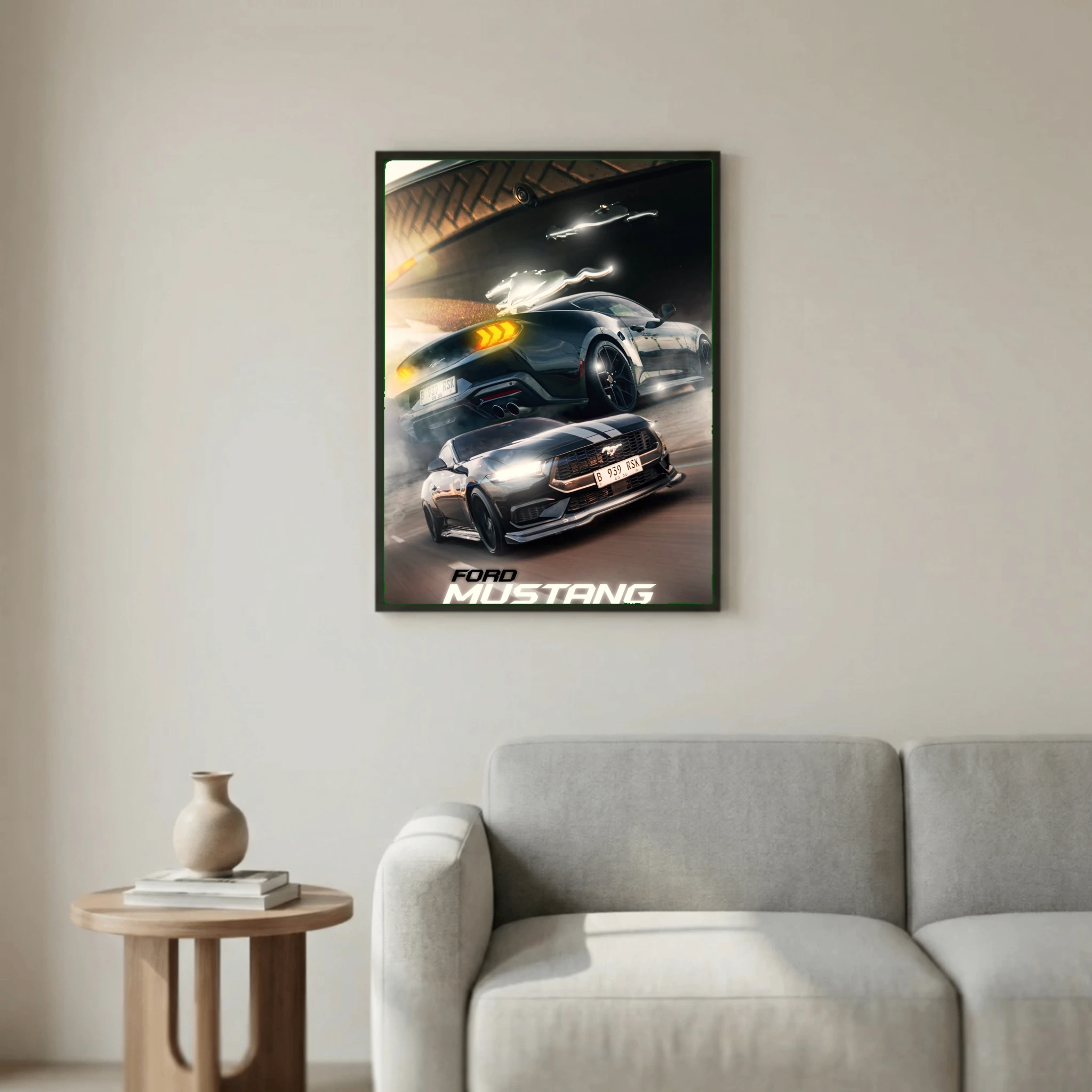 Ford Mustang Poster
