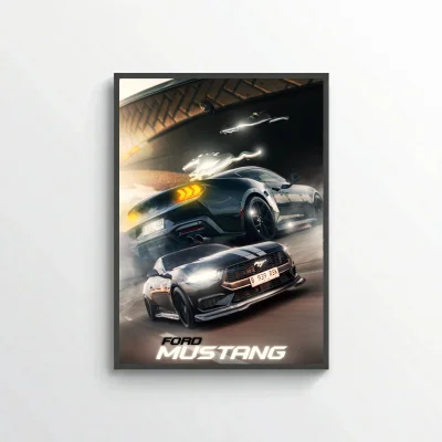 Ford Mustang Poster