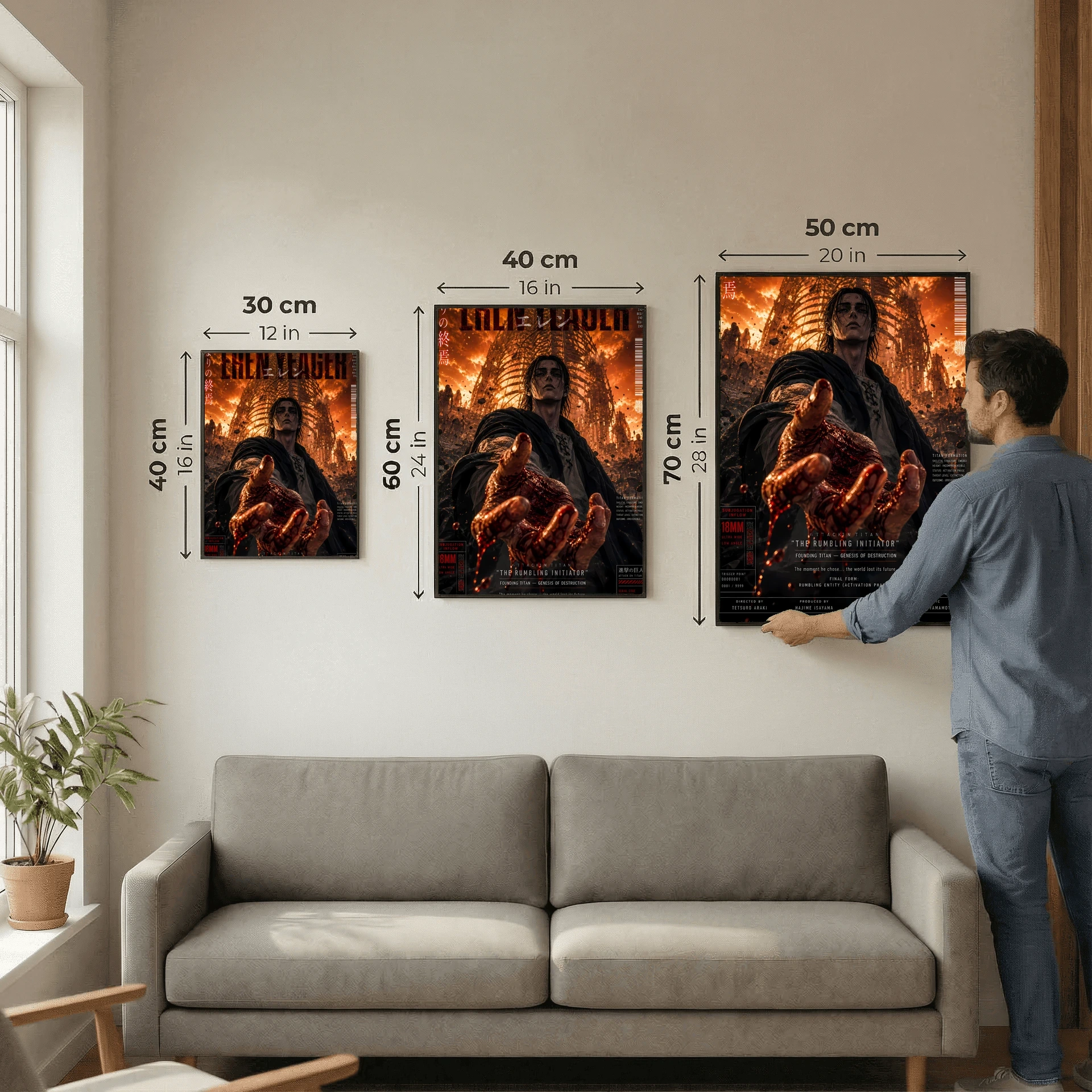 AOT : Eren , Mikasa, Zeke