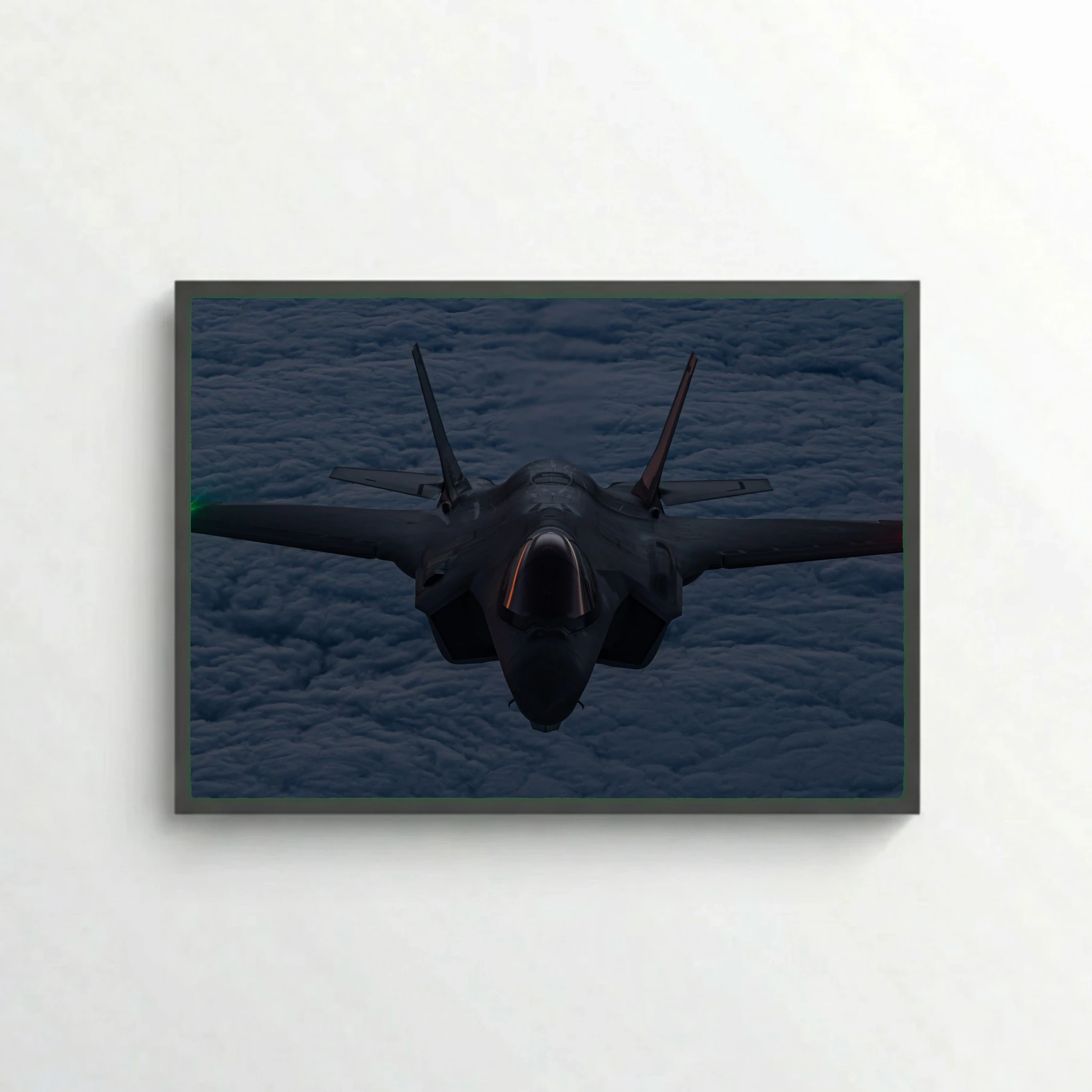 Flying into the night