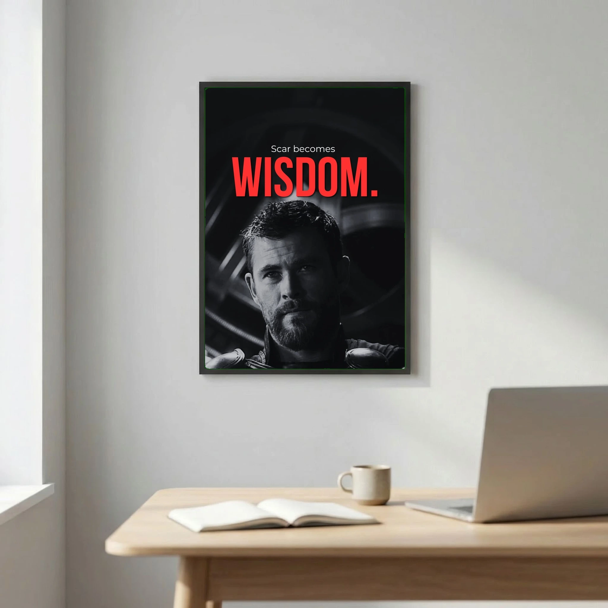 Scars become wisdom