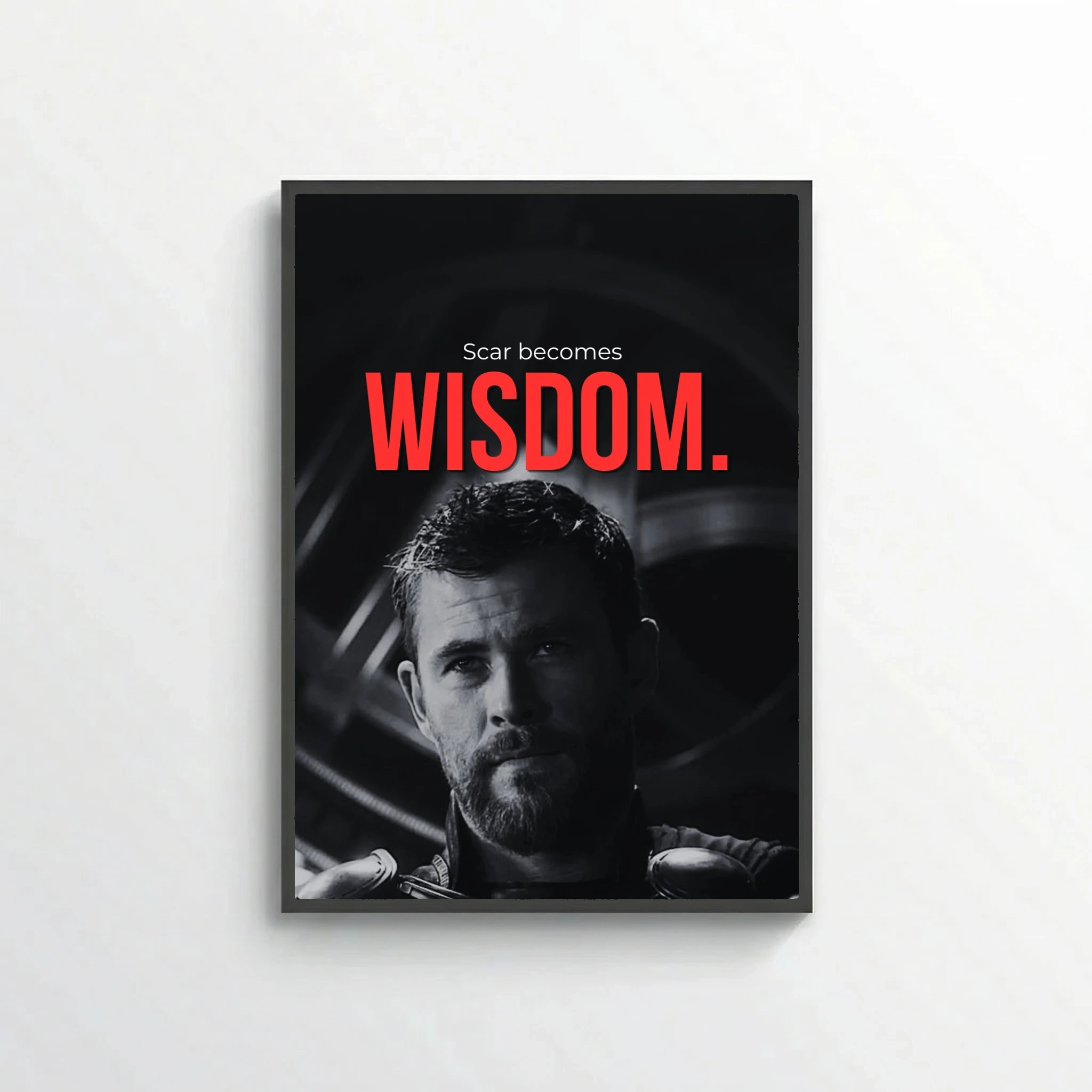 Scars become wisdom