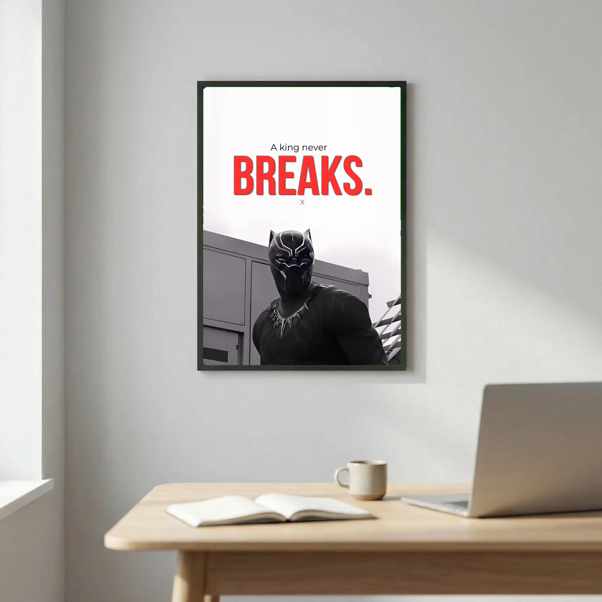 A king never breaks