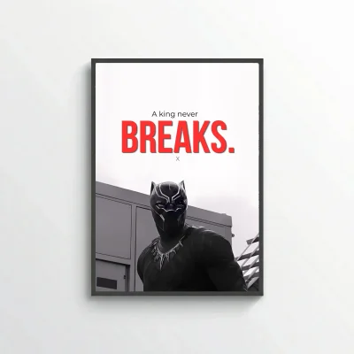 A king never breaks