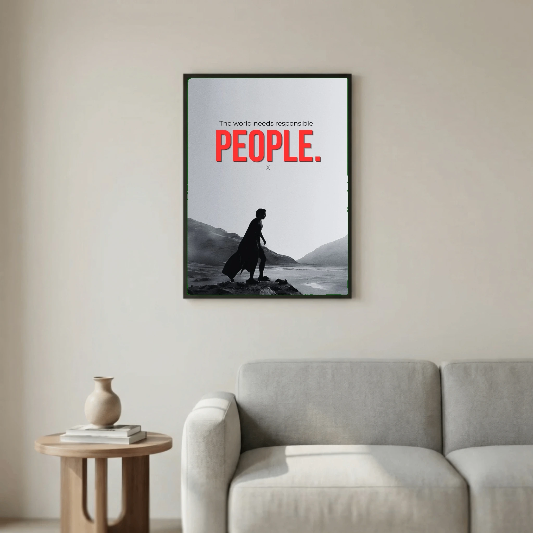 The world needs responsible people