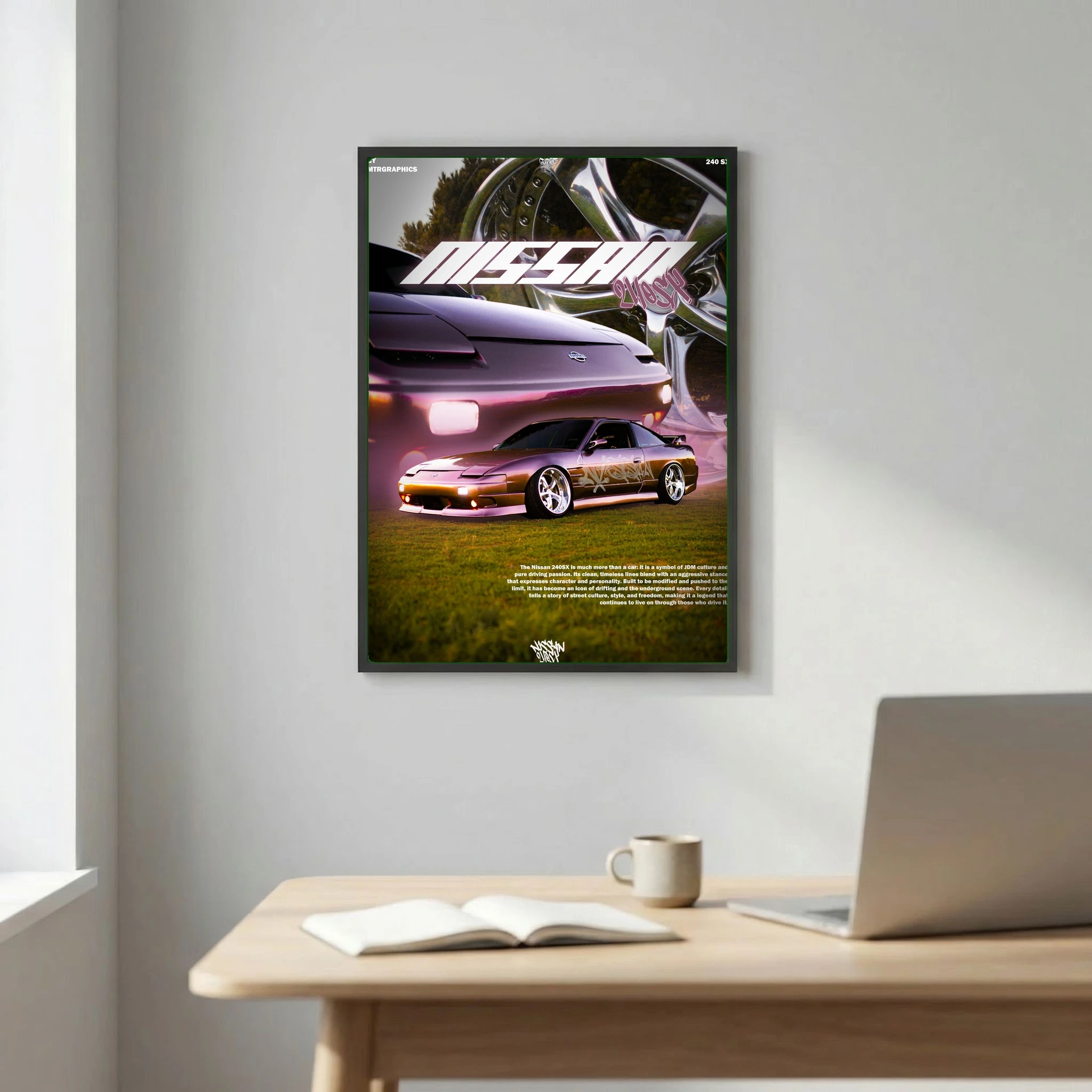 POSTER NISSAN 240SX