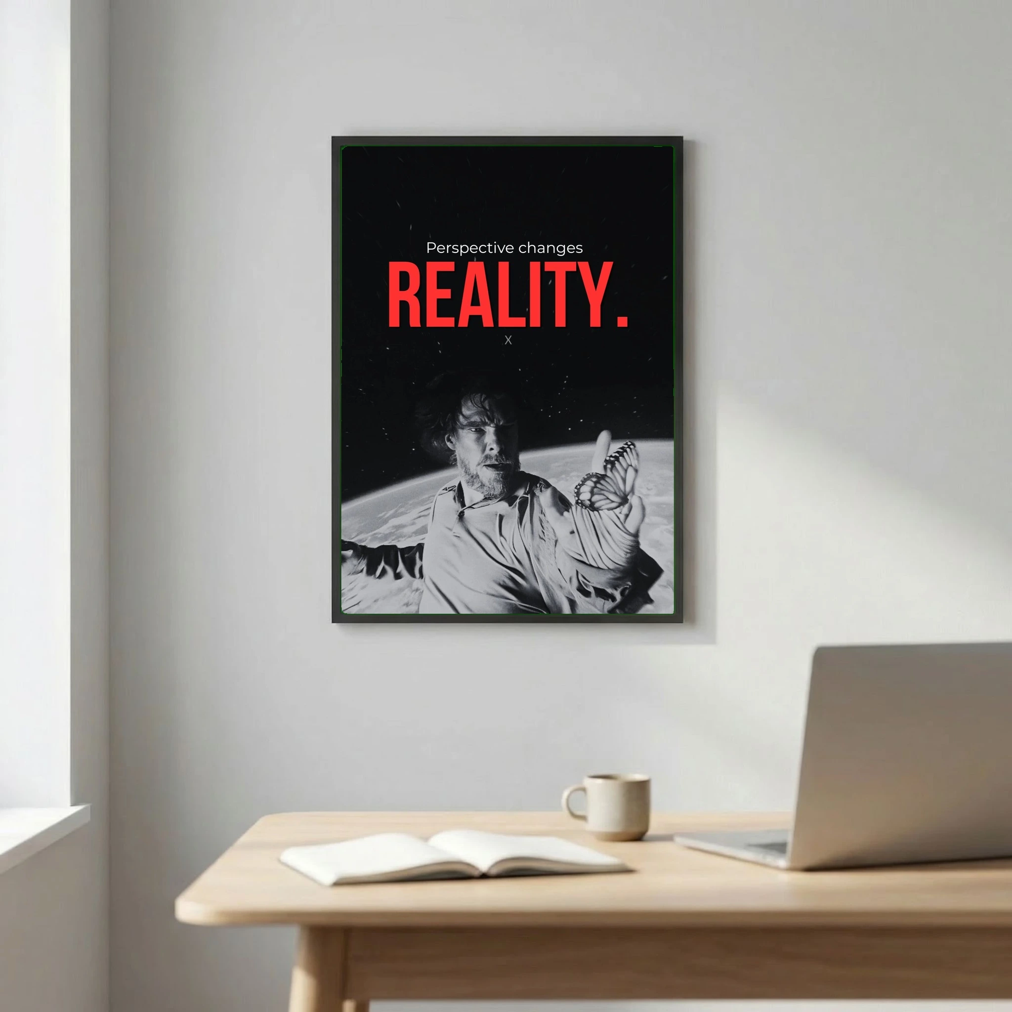 Perspective changes reality.