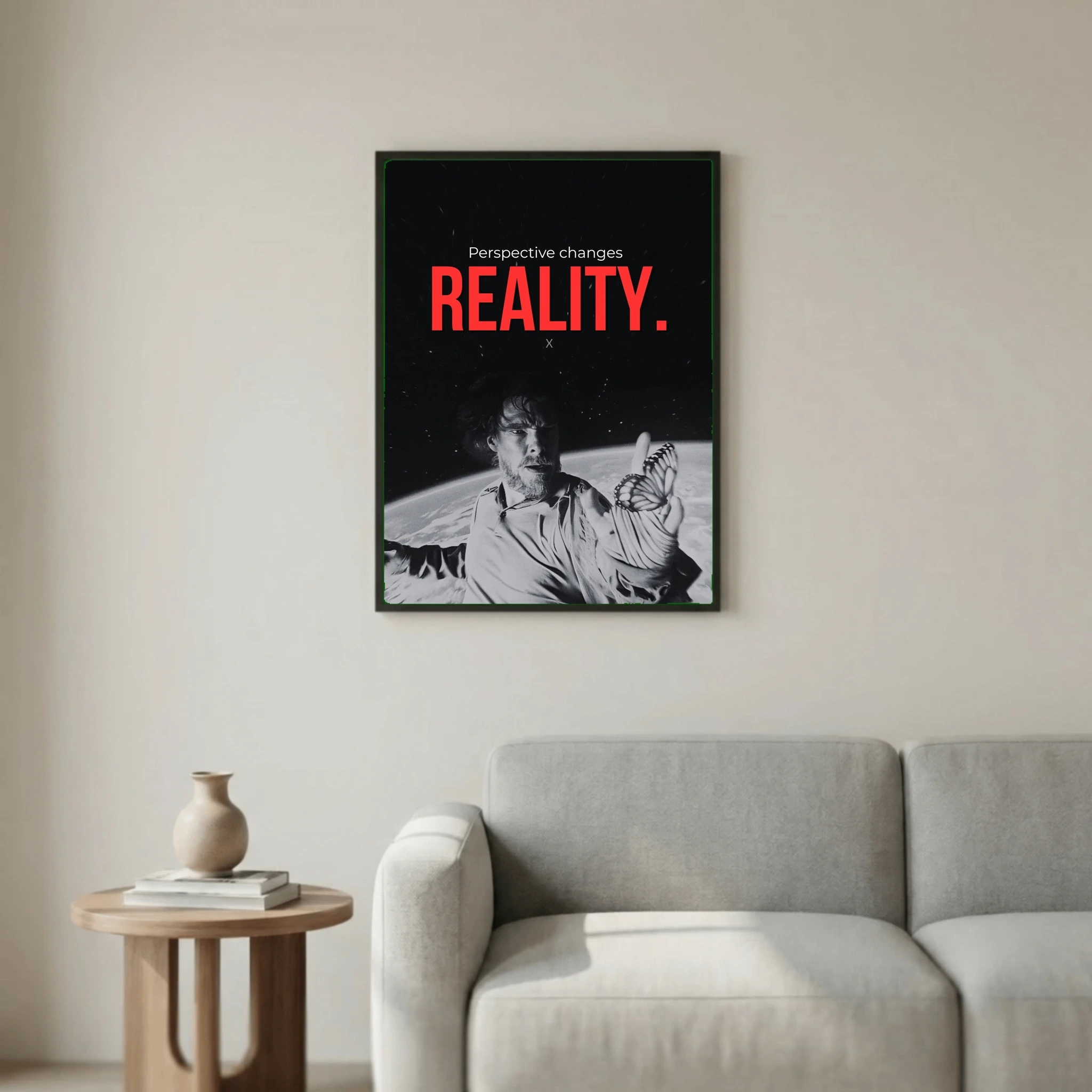 Perspective changes reality.