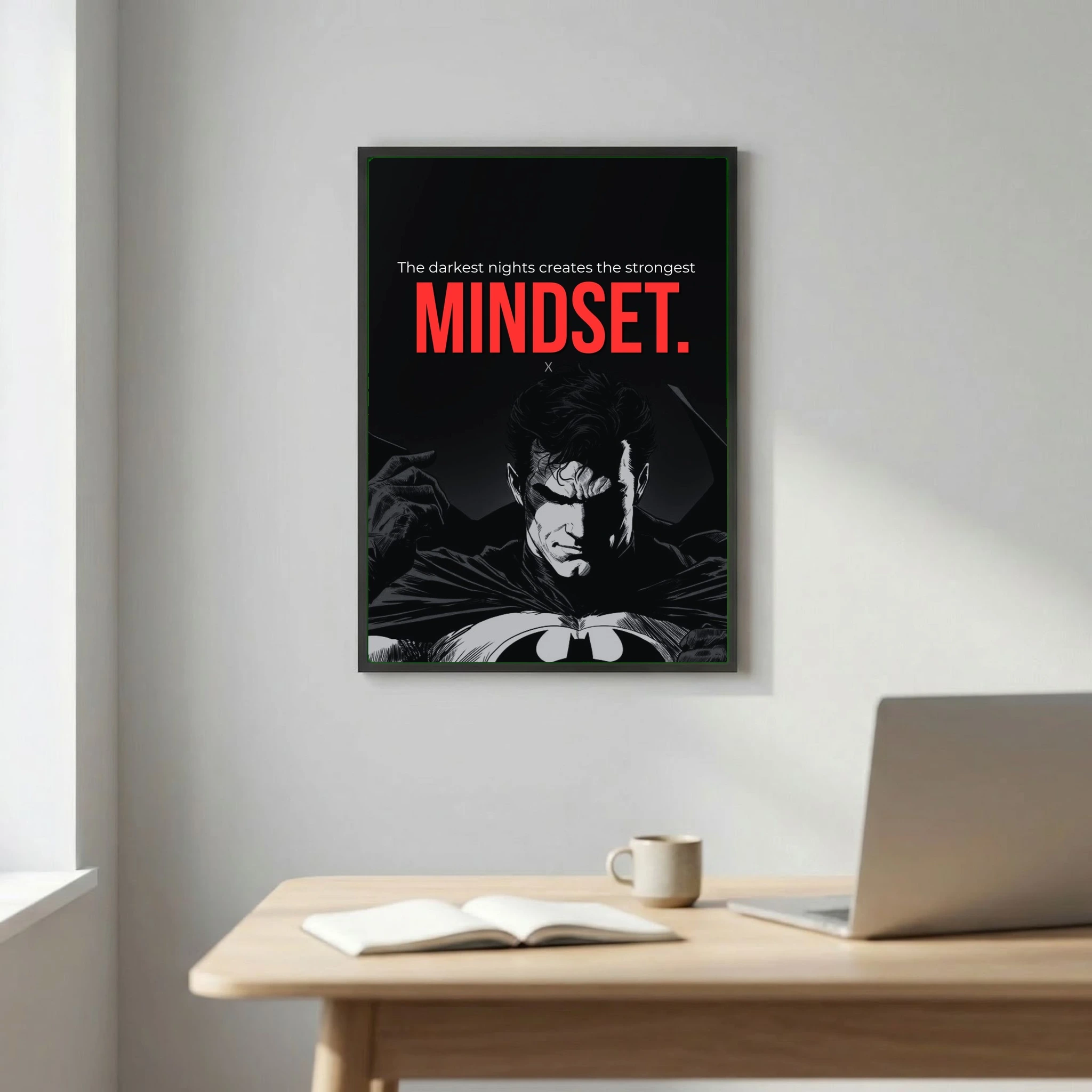 The darkest night create the strongest mindset.