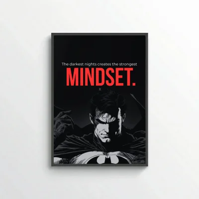The darkest night create the strongest mindset.