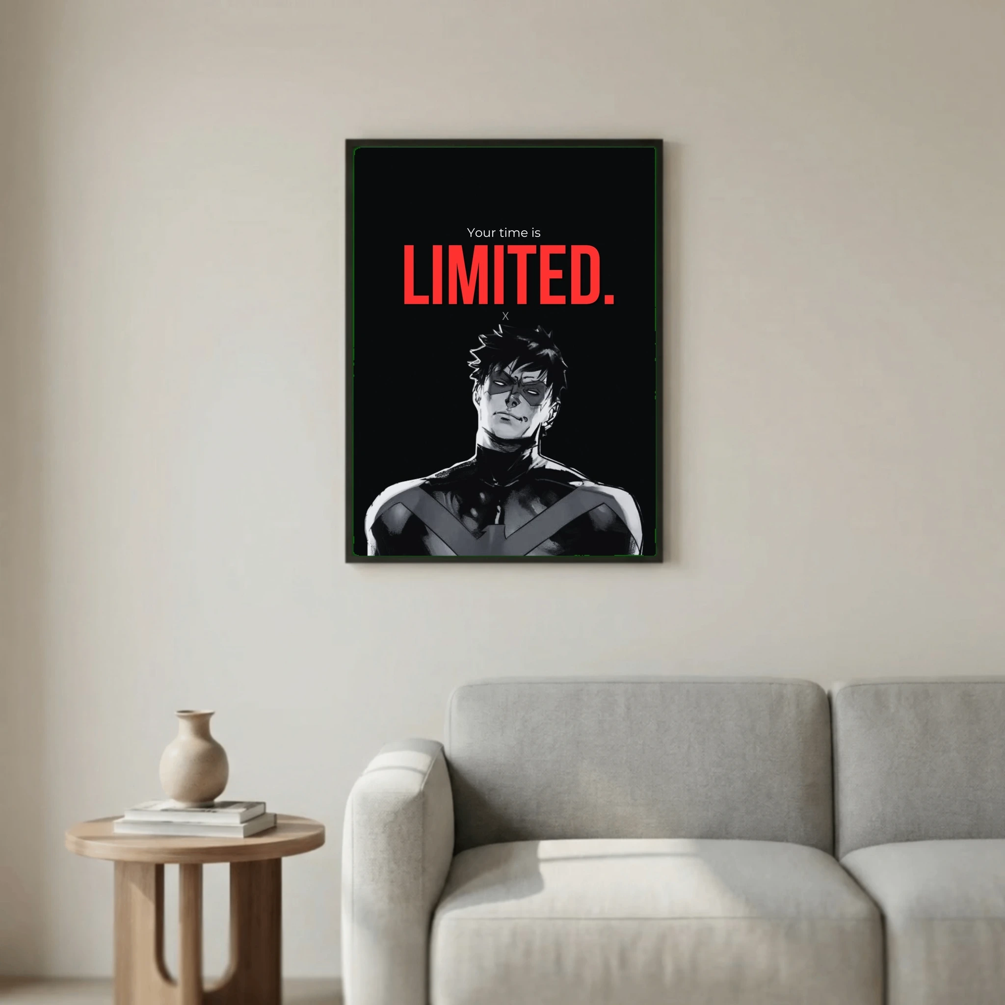 Your time is limited.