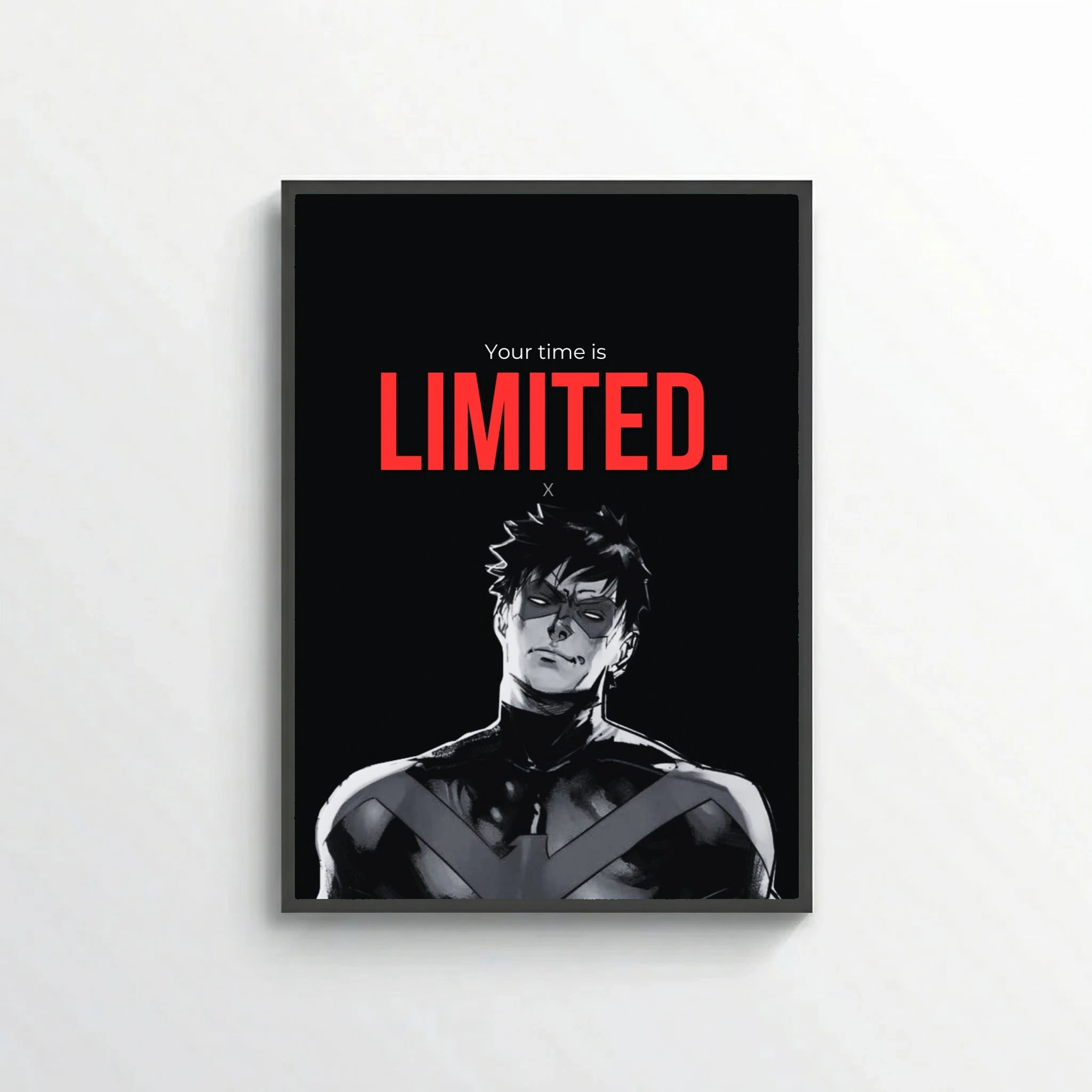 Your time is limited.