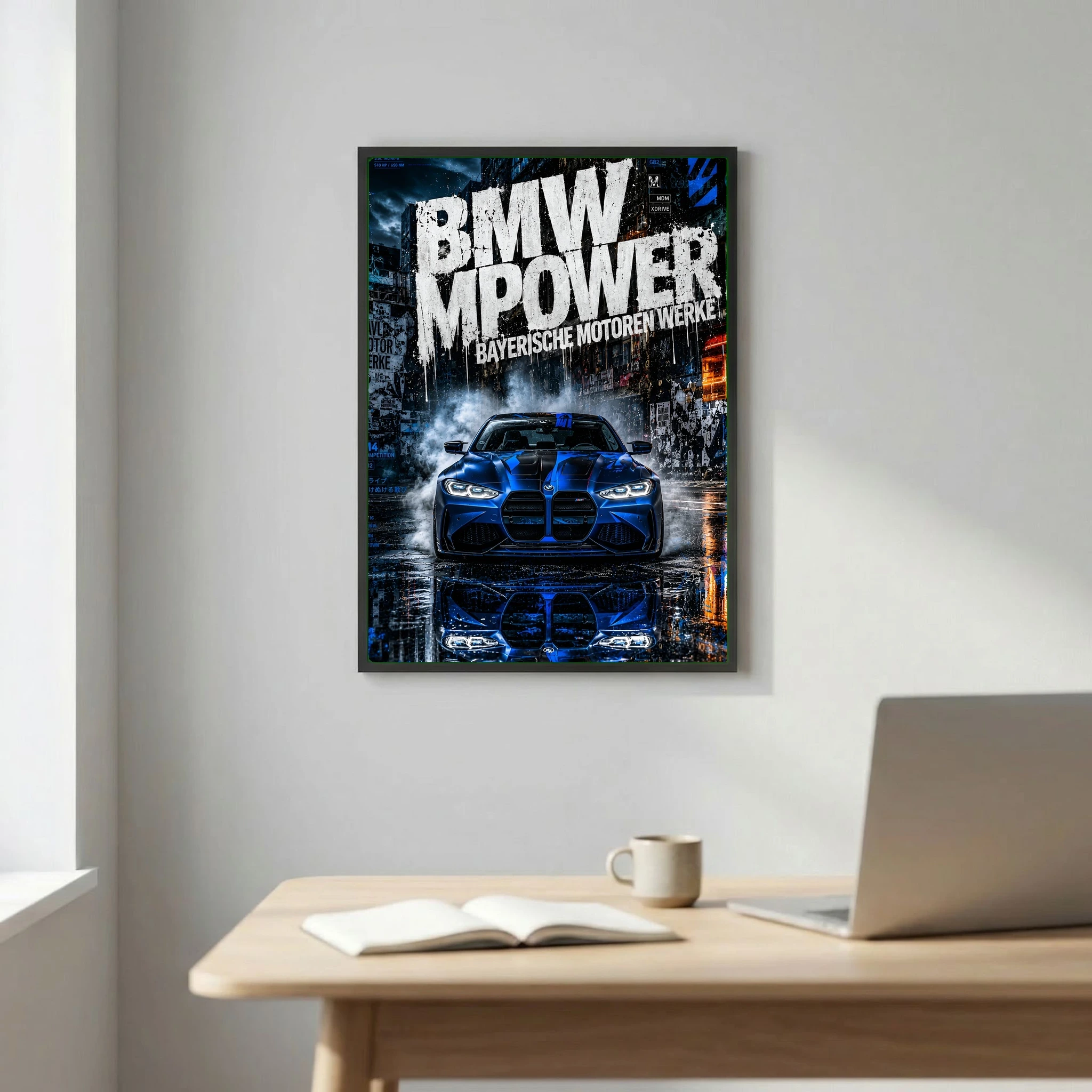 Stylized BMW M4 beast