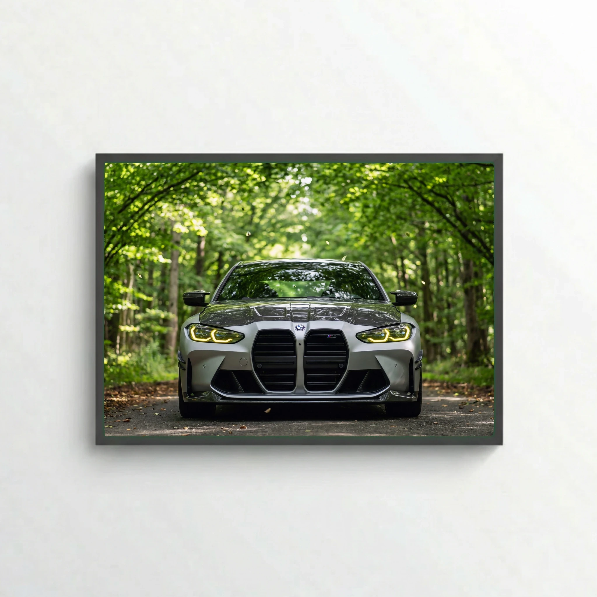 BMW M4 Competition – Forest Beast in Golden Light 🌲🔥