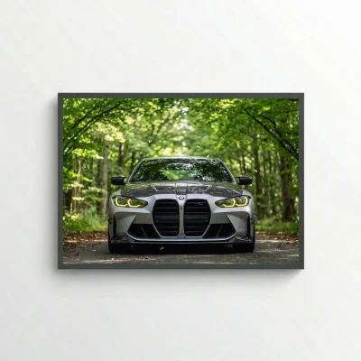 BMW M4 Competition – Forest Beast in Golden Light 🌲🔥