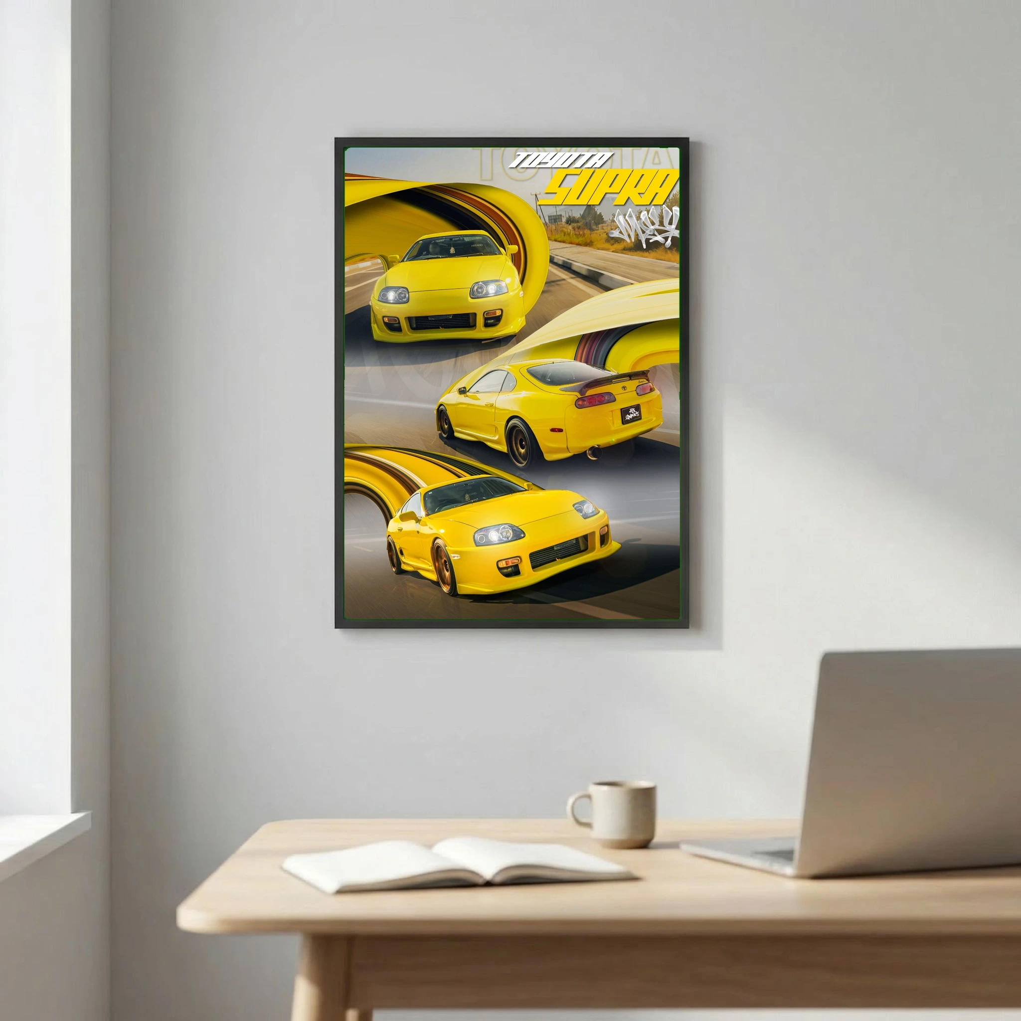 POSTER TOYOTA SUPRA MK4