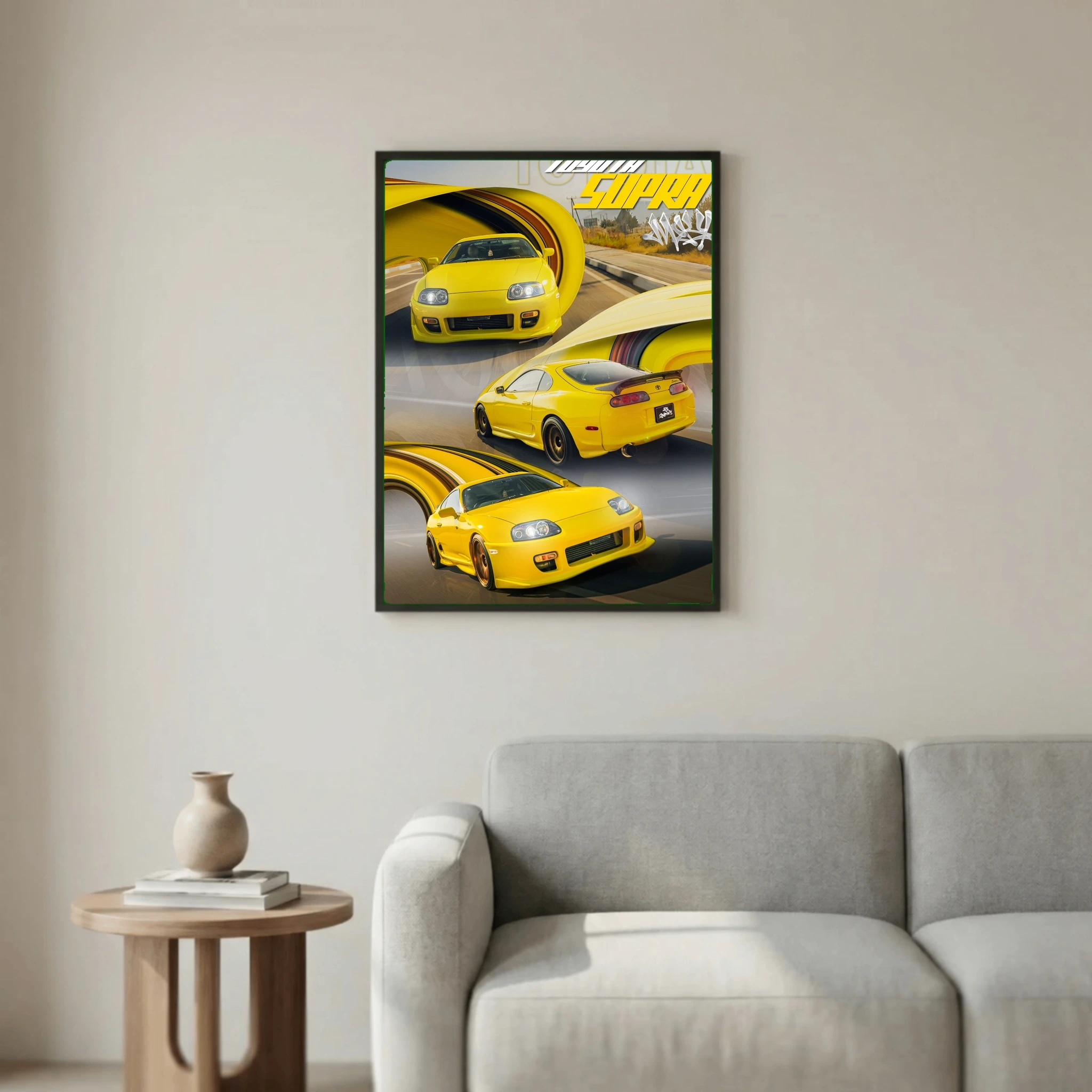 POSTER TOYOTA SUPRA MK4