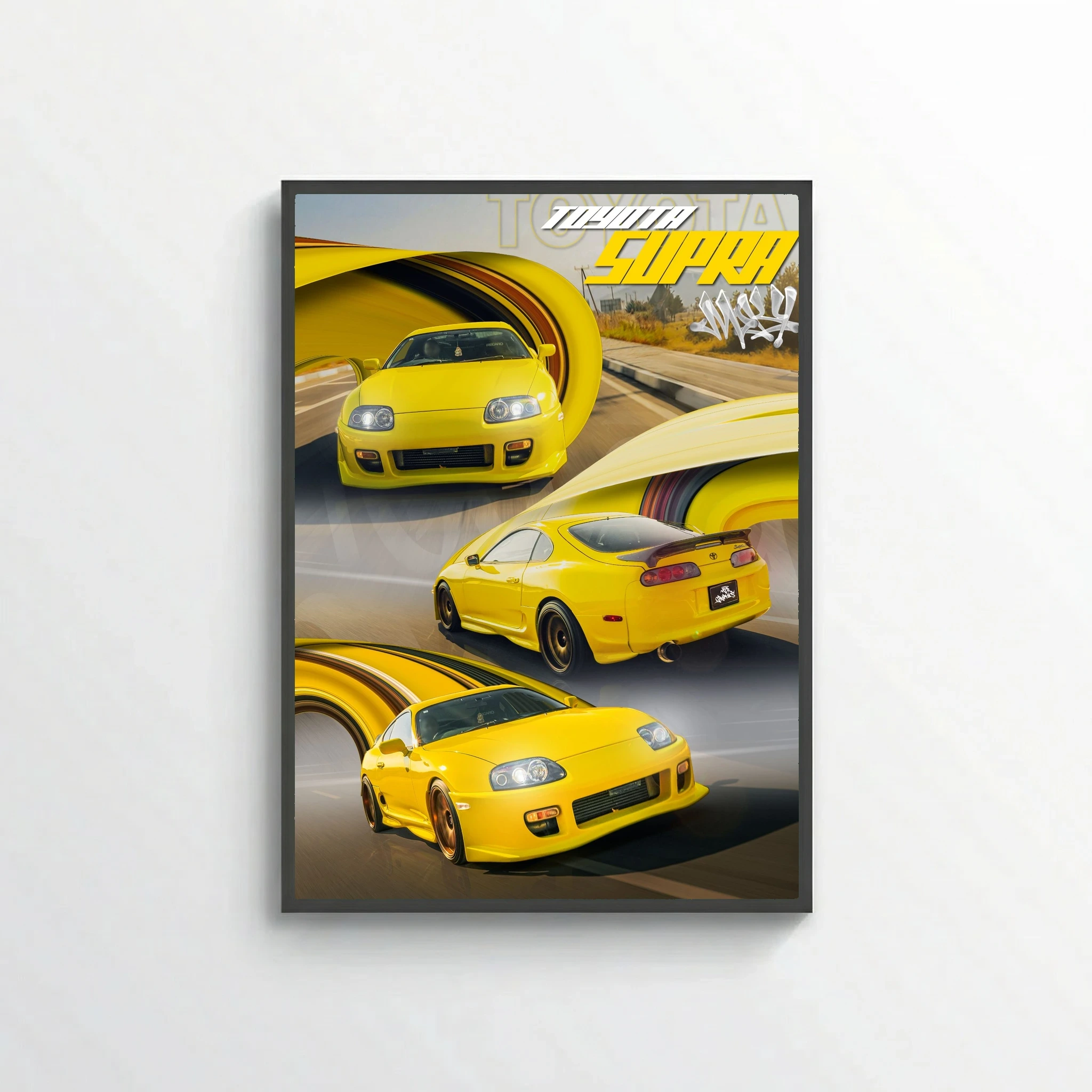 POSTER TOYOTA SUPRA MK4