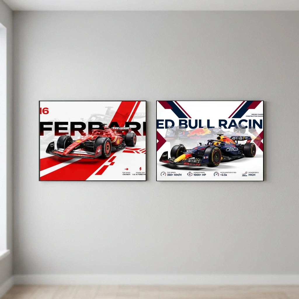 🏁 Formula One Legends Collection | Ultimate F1 Poster Series 🏎️