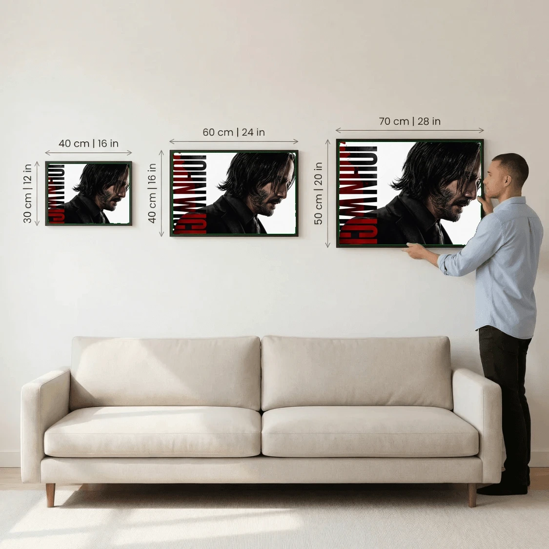 LEGENDARY HITMAN – Premium Action Poster Art