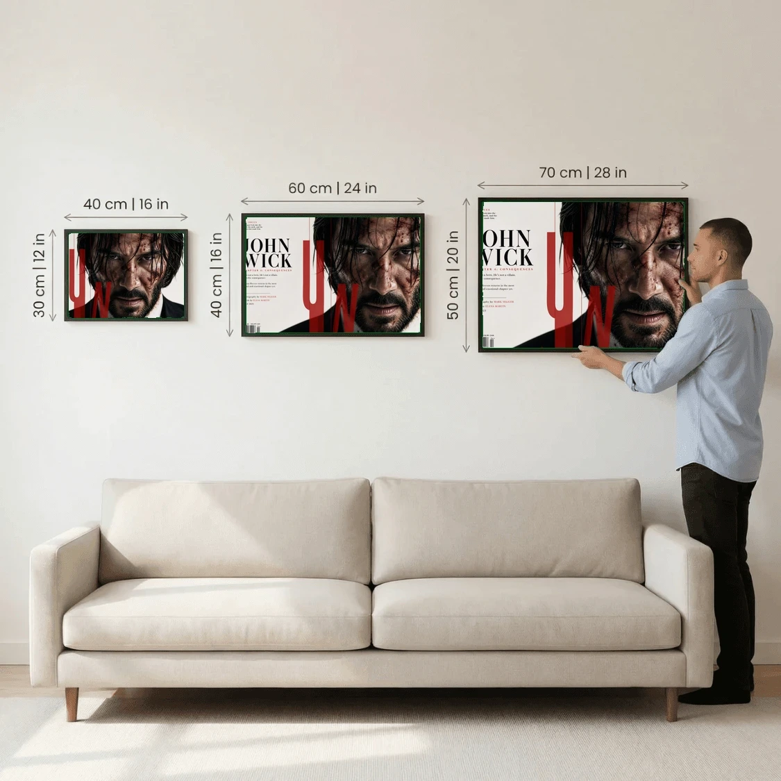 LEGENDARY HITMAN – Premium Action Poster Art