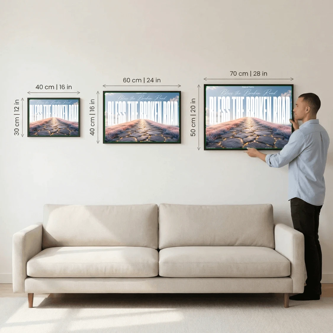 BLESS THE BROKEN ROAD - Editorial Series - Music Wall Art Posters
