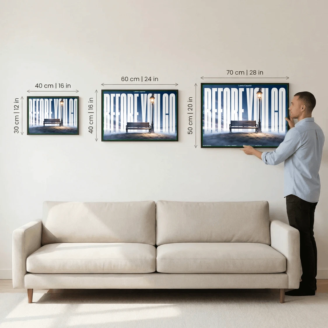 BEFORE YOU GO - Editorial Series - Music Wall Art Posters