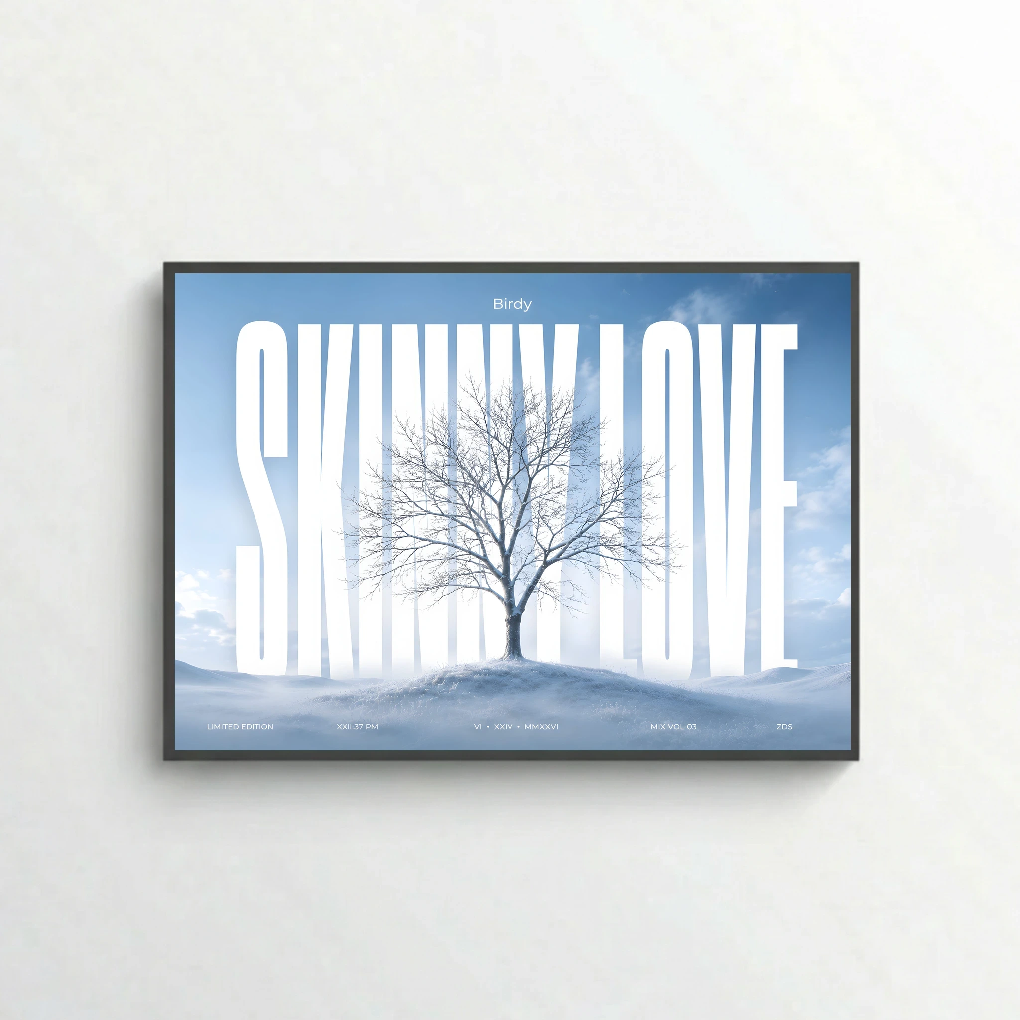 SKINNY LOVE - Editorial Series - Music Wall Art Posters