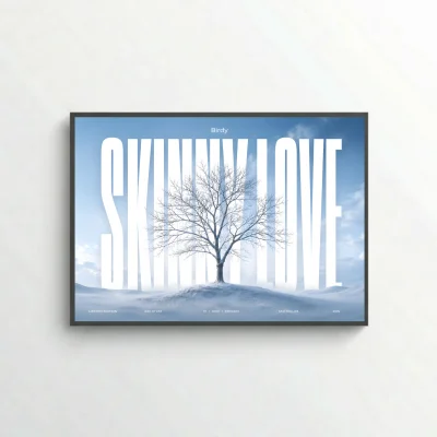 SKINNY LOVE - Editorial Series - Music Wall Art Posters