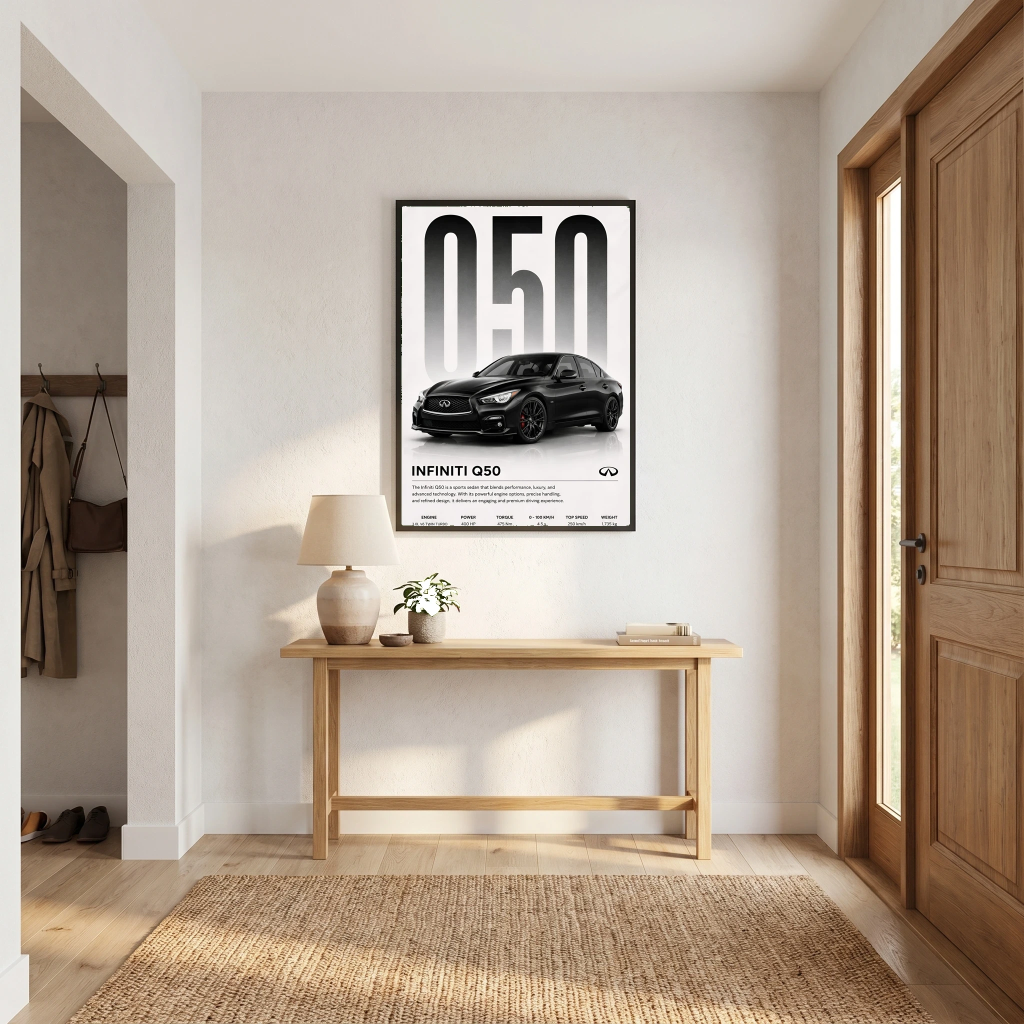Infiniti Q50 Red Sport 400