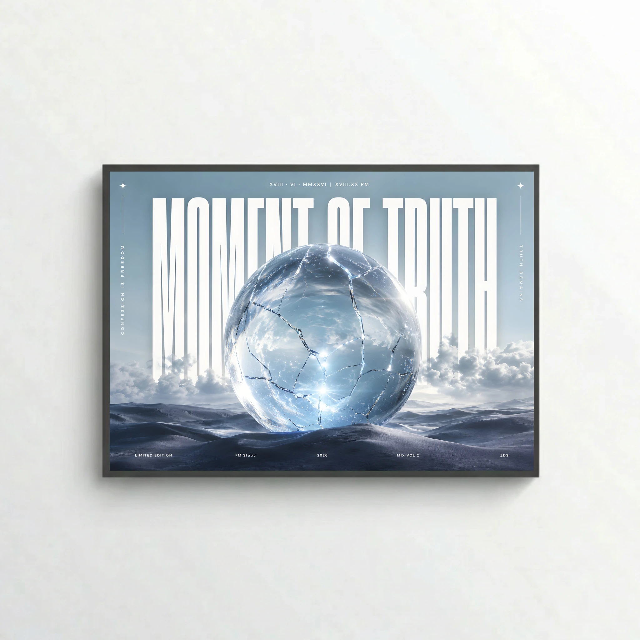 MOMENT OF TRUTH - Editorial Series - Music Wall Art Posters