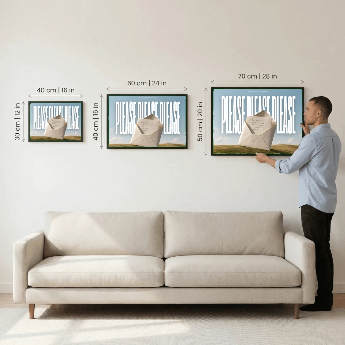 PLEASE PLEASE PLEASE - Editorial Series - Music Wall Art Posters