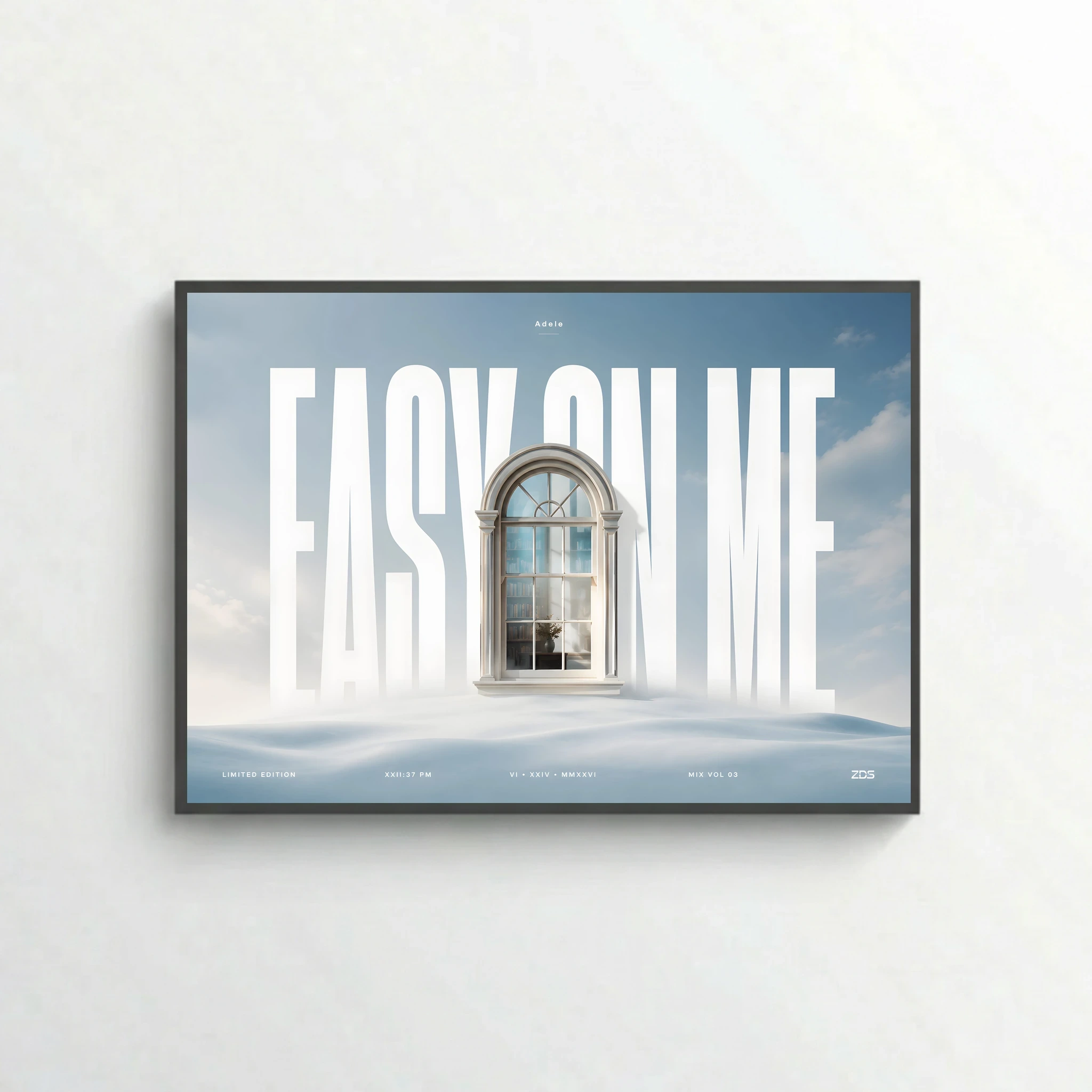 EASY ON ME - Editorial Series - Music Wall Art Posters