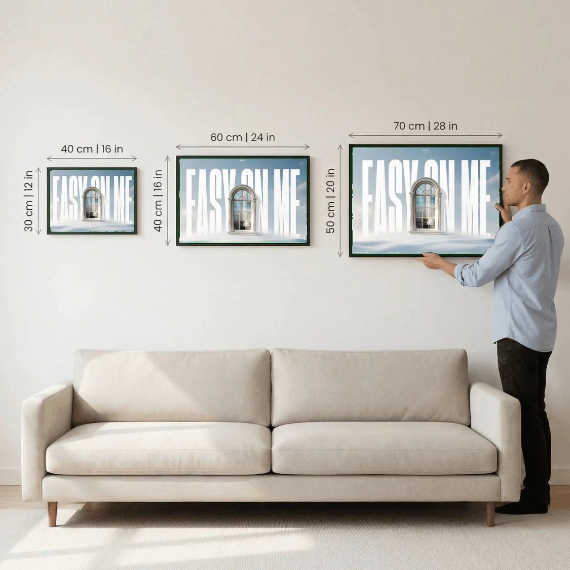 EASY ON ME - Editorial Series - Music Wall Art Posters