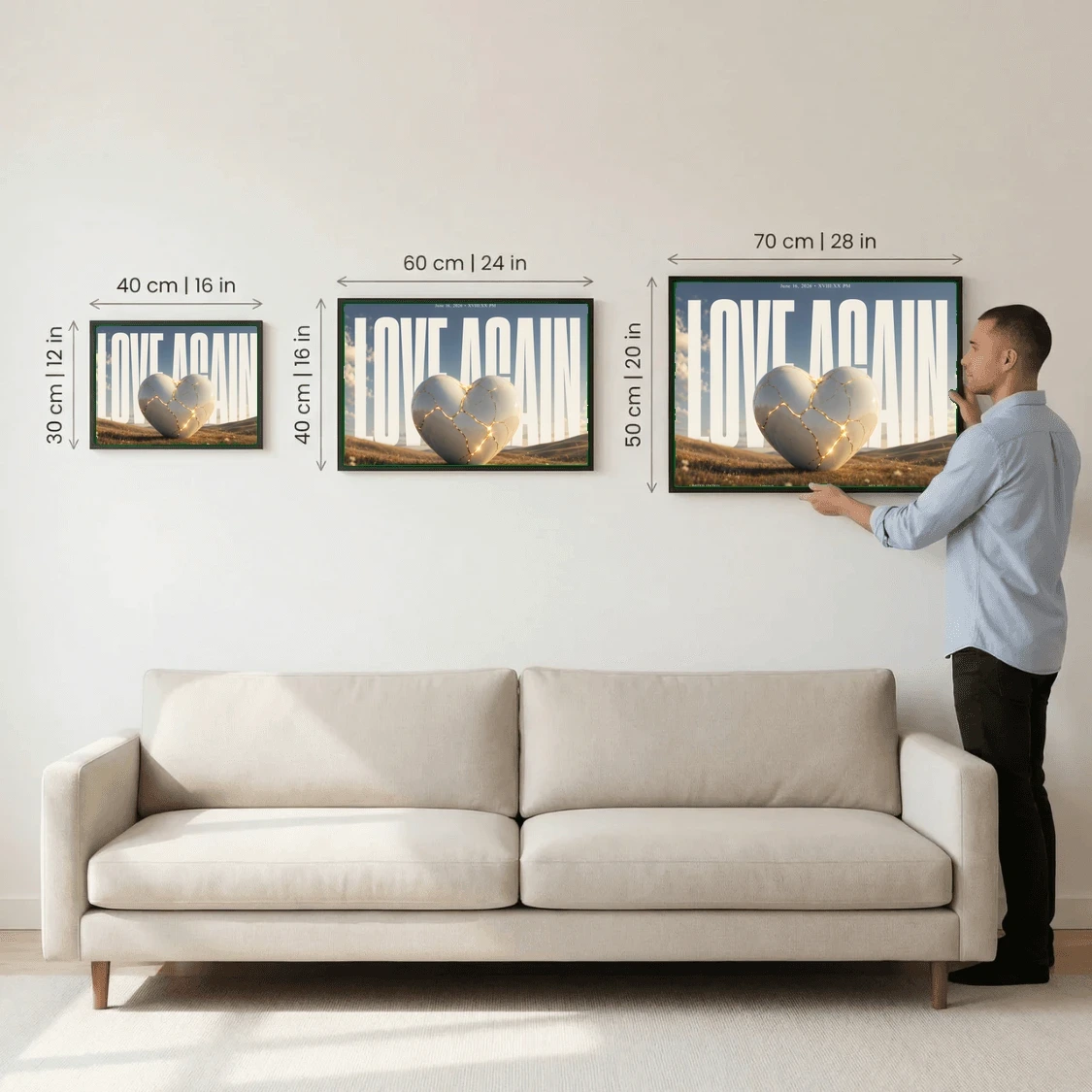 LOVE AGAIN - Editorial Series - Music Wall Art Posters